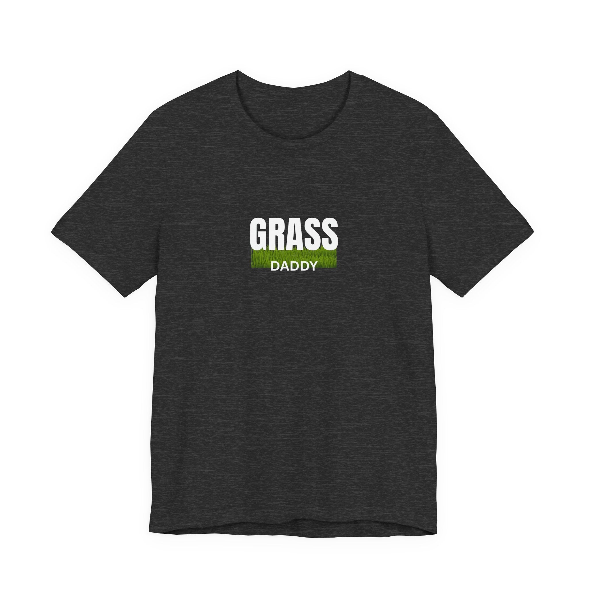 T-Shirt — 'Daddy' Grass Patch Minimalist Tee