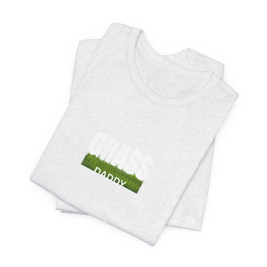 T-Shirt — 'Daddy' Grass Patch Minimalist Tee