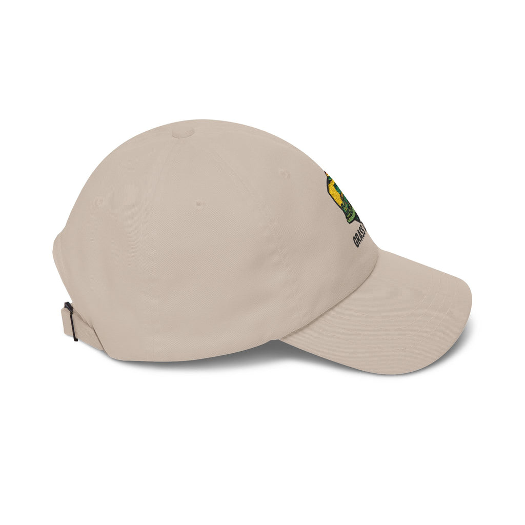 Dad Cap — "Grass Daddy" Embroidered Cotton Baseball Hat