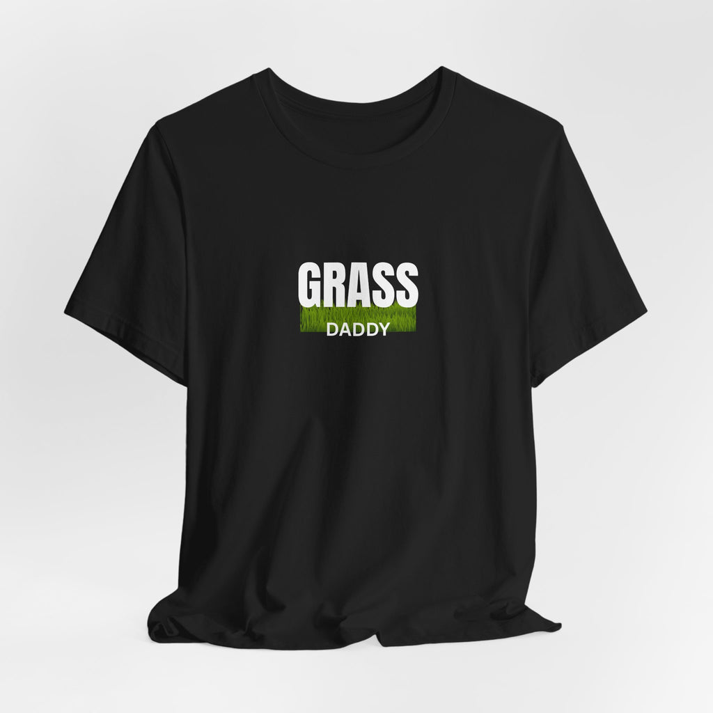 T-Shirt — 'Daddy' Grass Patch Minimalist Tee
