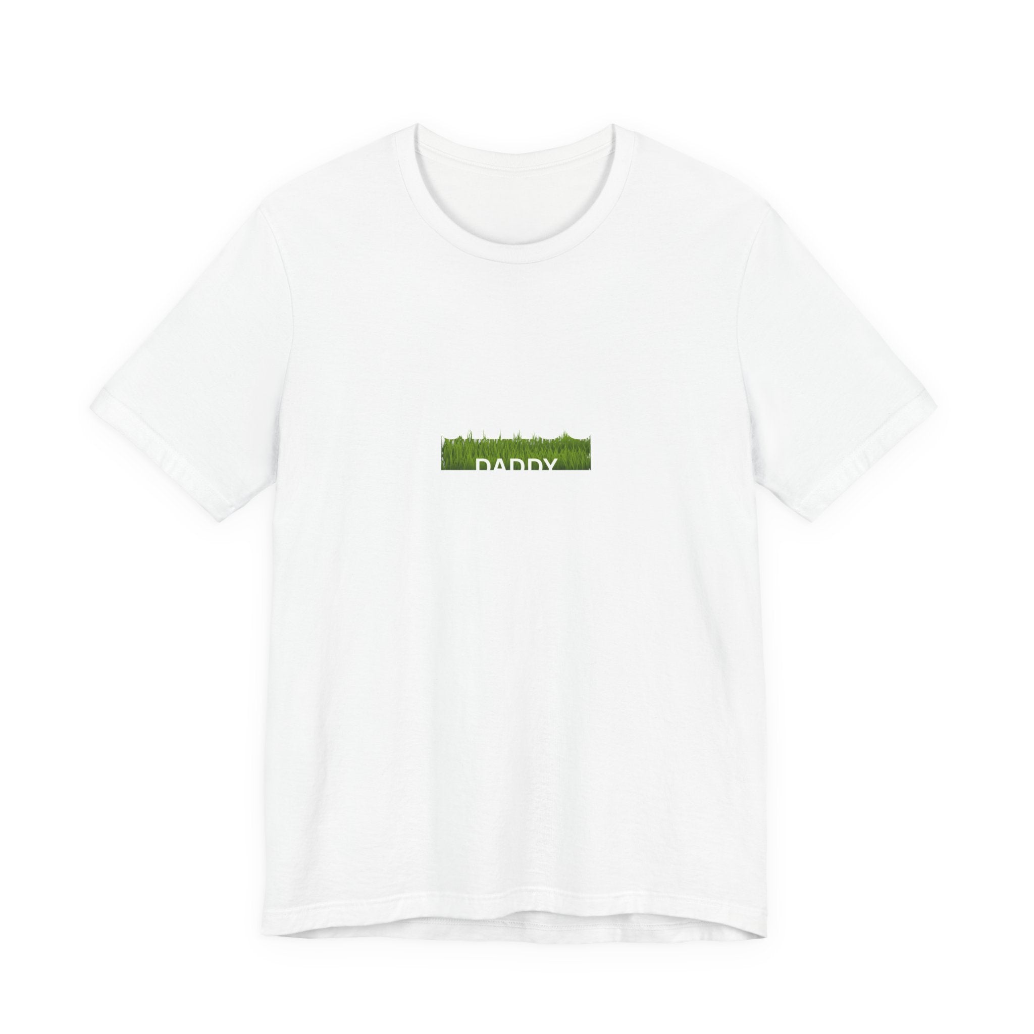T-Shirt — 'Daddy' Grass Patch Minimalist Tee