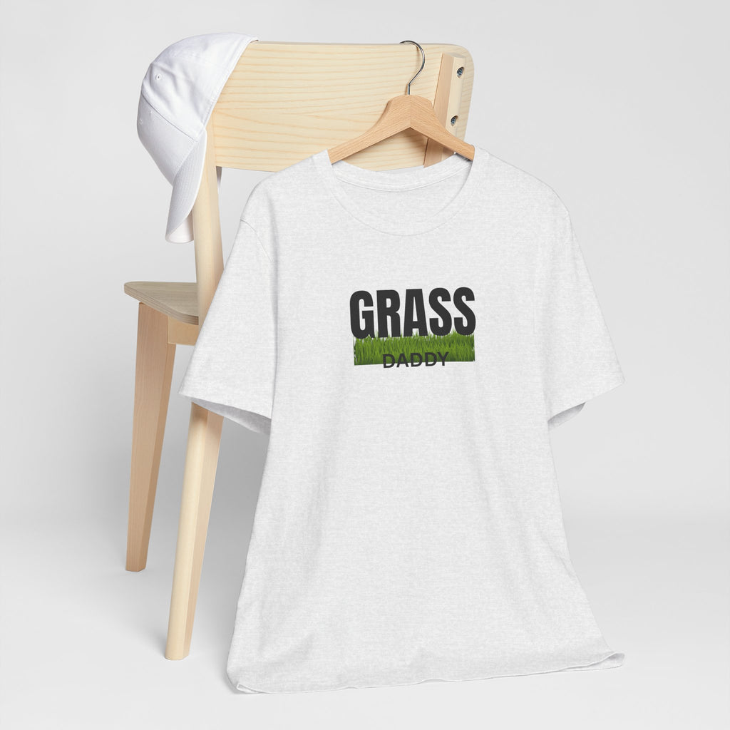 Grass Daddy T‑Shirt — Funny Lawn Care Dad Tee