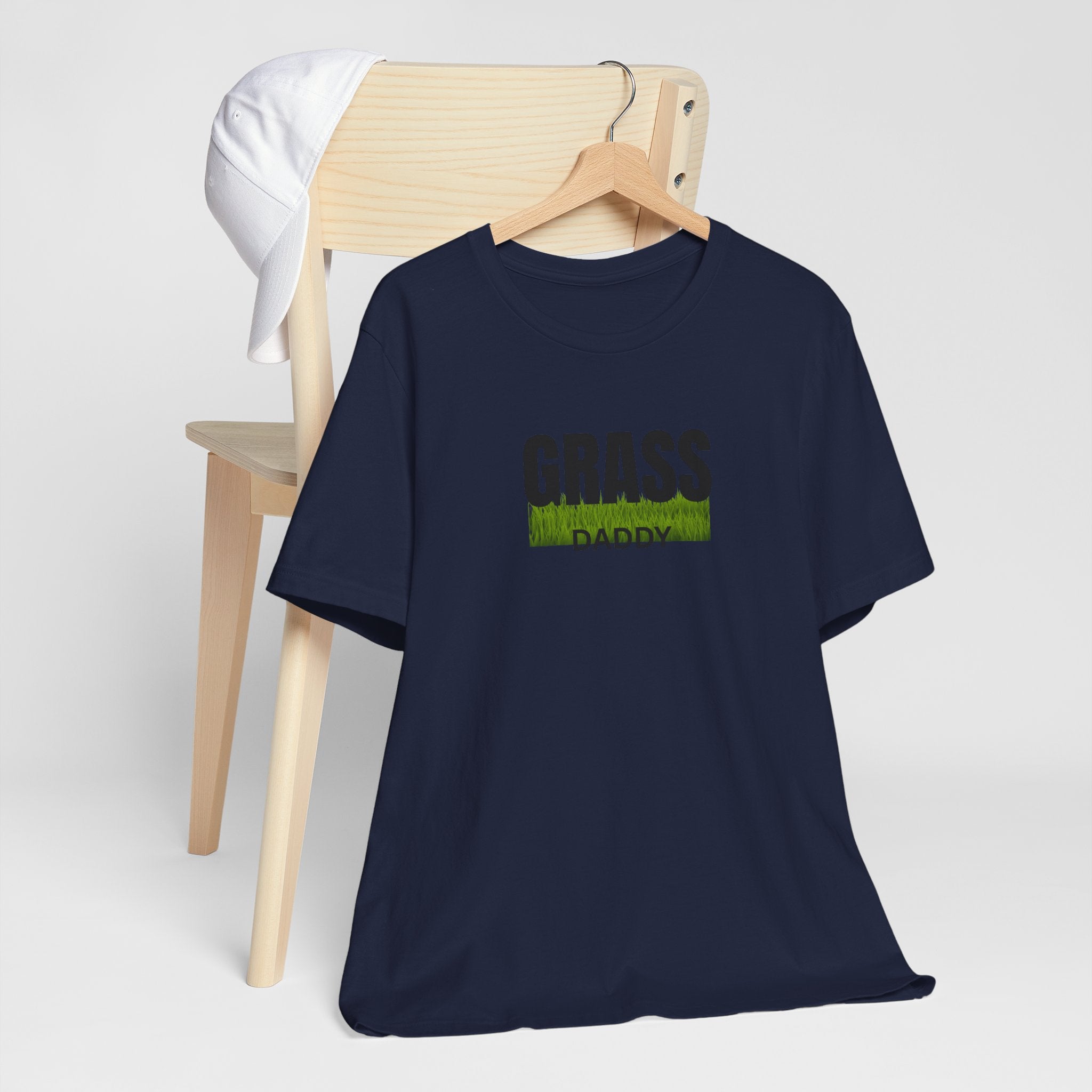 Grass Daddy T‑Shirt — Funny Lawn Care Dad Tee