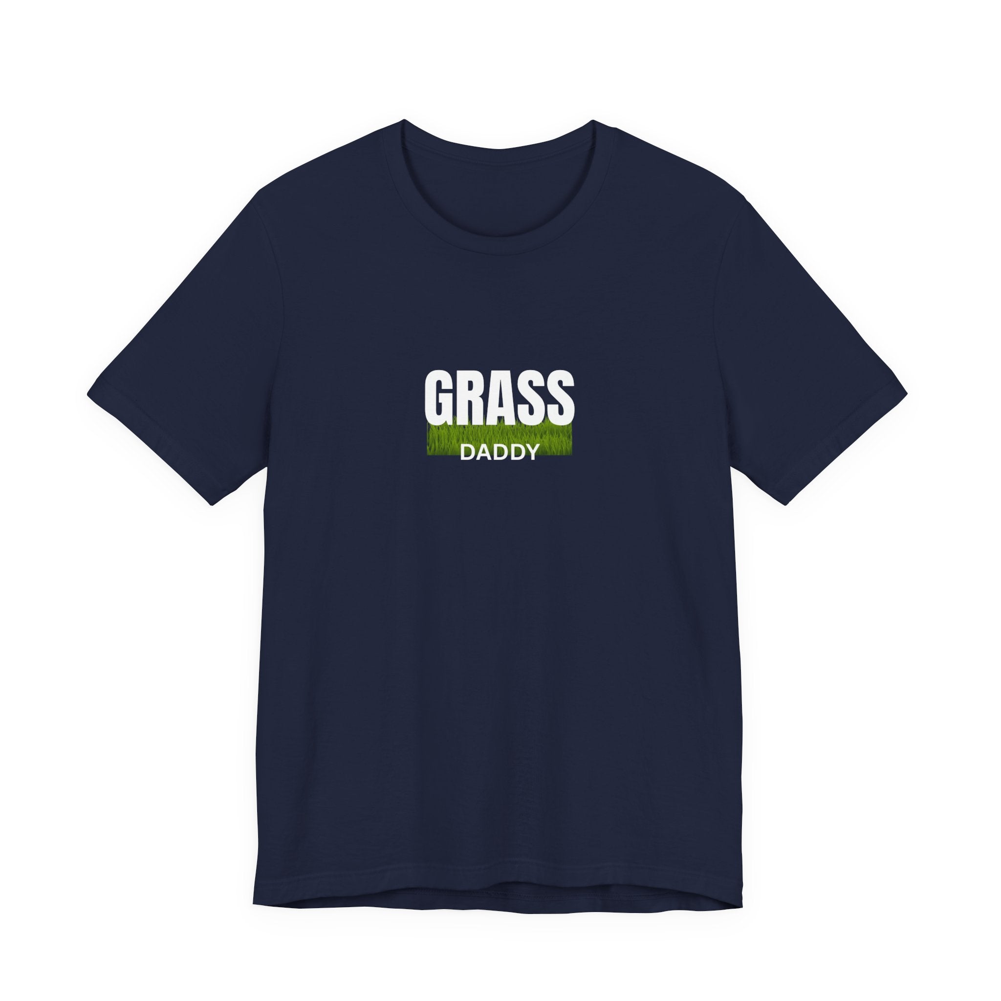 T-Shirt — 'Daddy' Grass Patch Minimalist Tee