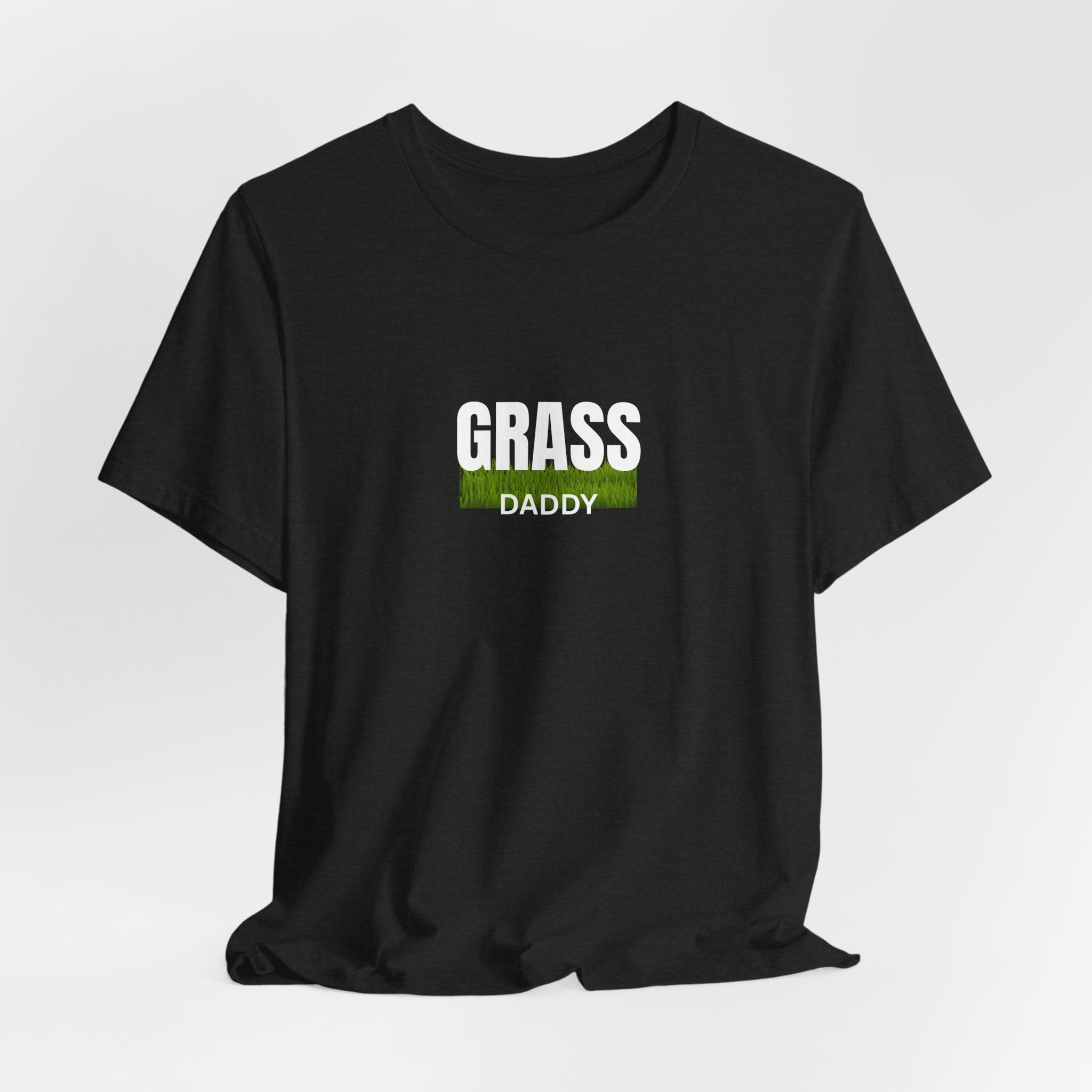 T-Shirt — 'Daddy' Grass Patch Minimalist Tee