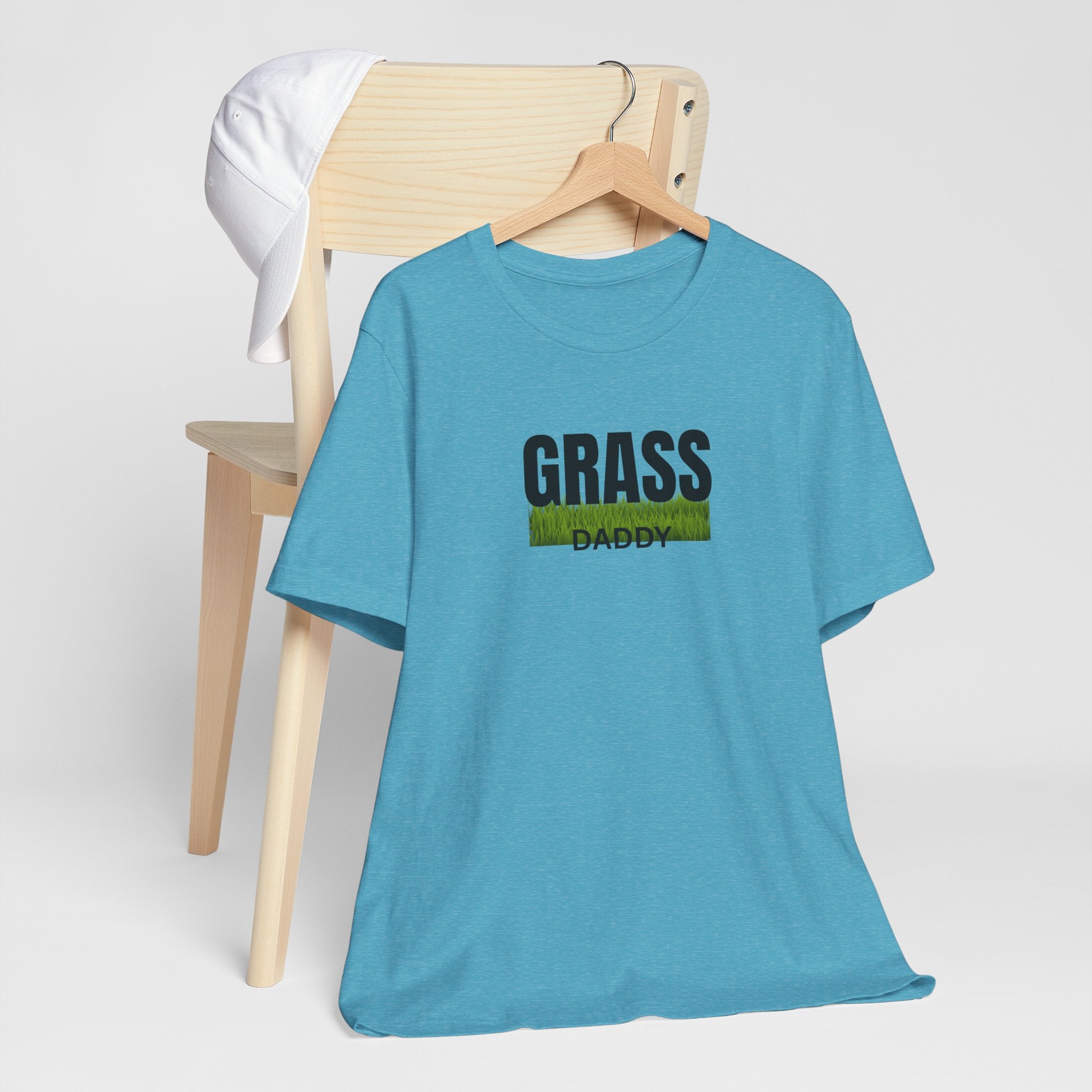 Grass Daddy T‑Shirt — Funny Lawn Care Dad Tee