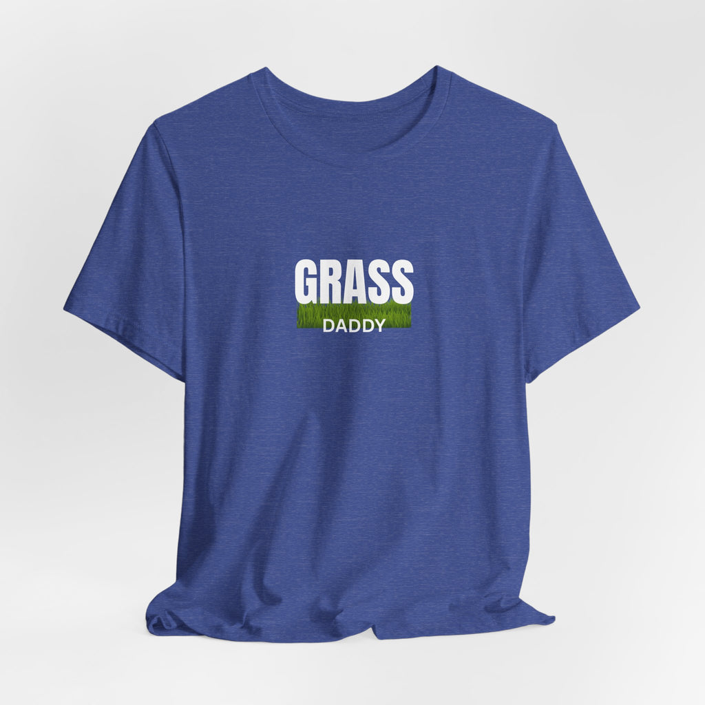T-Shirt — 'Daddy' Grass Patch Minimalist Tee
