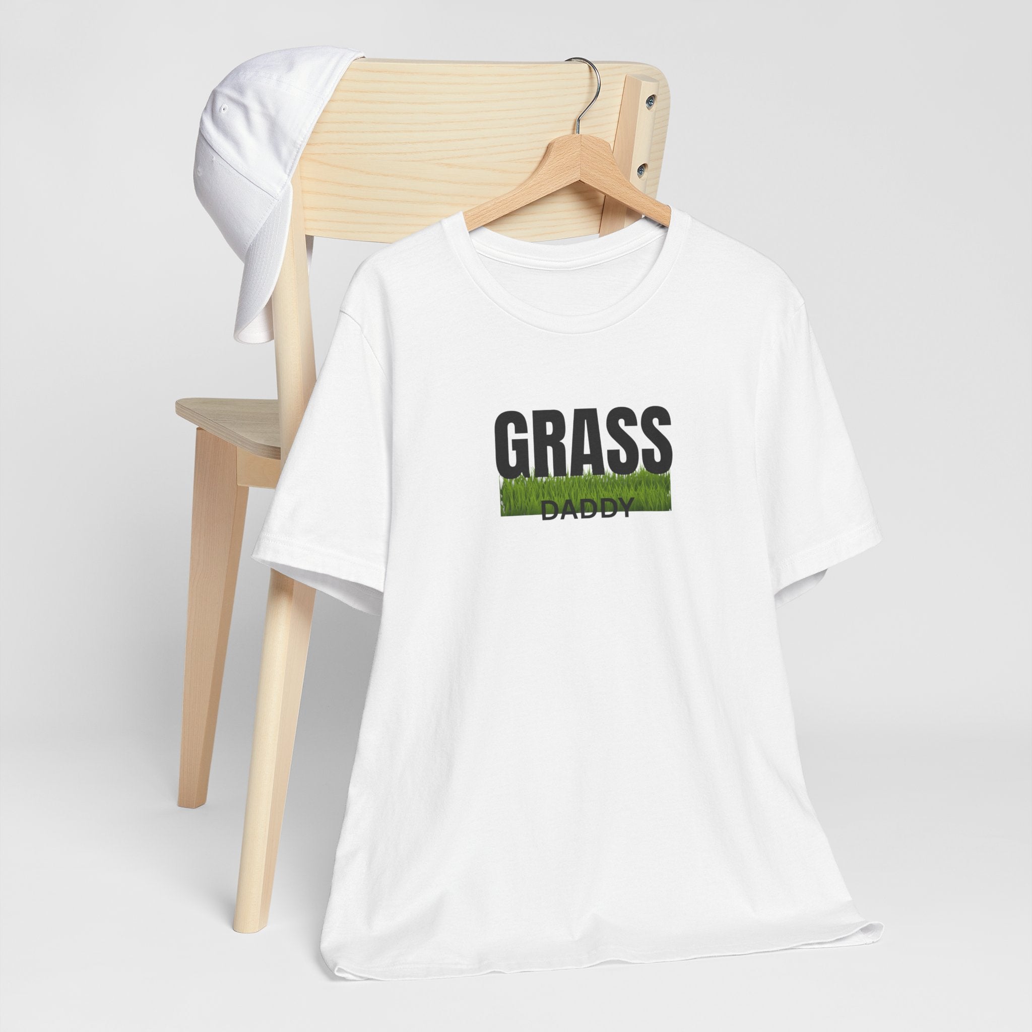 Grass Daddy T‑Shirt — Funny Lawn Care Dad Tee