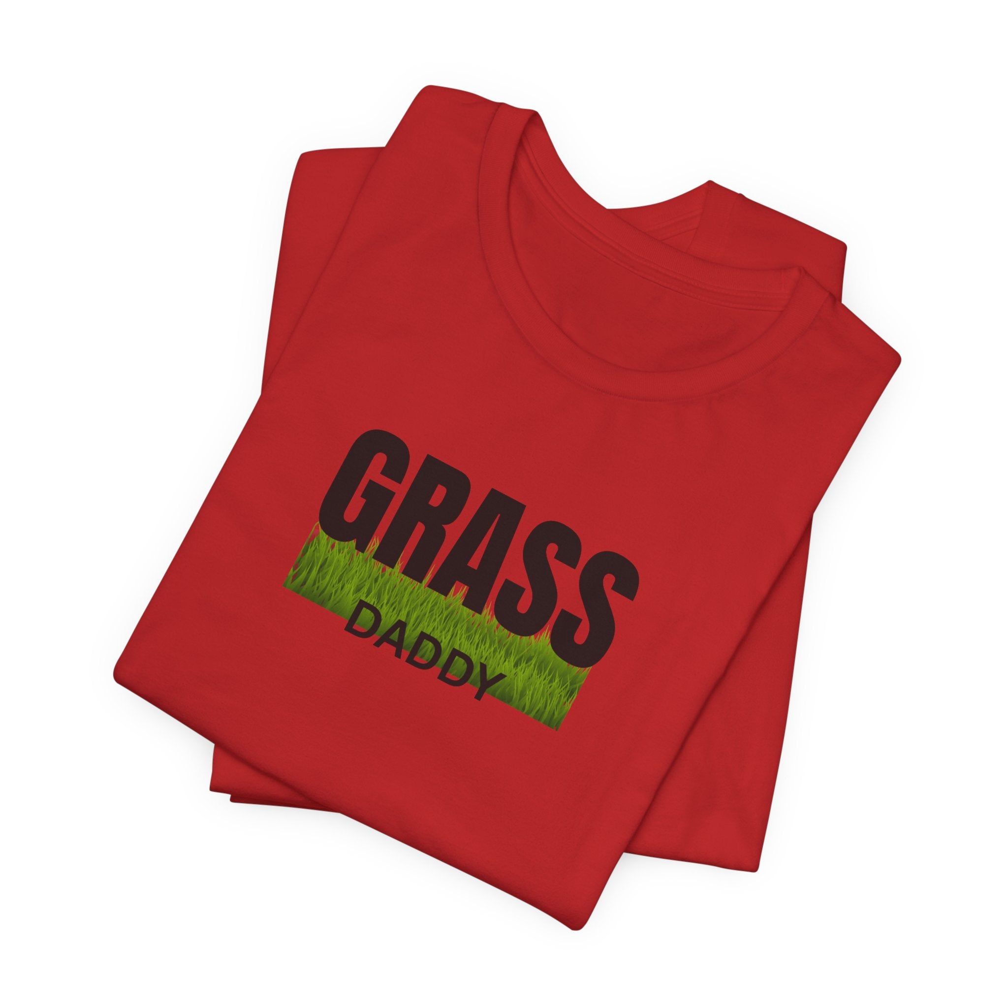 Grass Daddy T‑Shirt — Funny Lawn Care Dad Tee