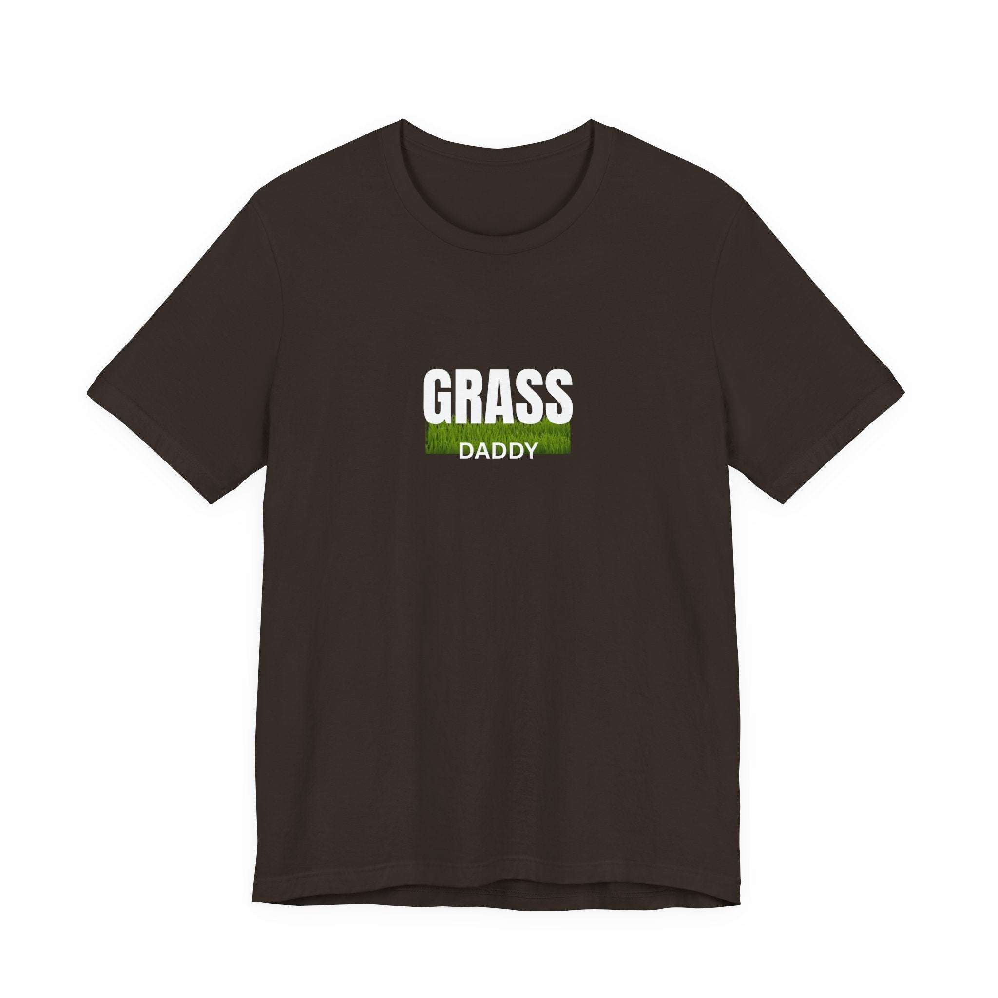 T-Shirt — 'Daddy' Grass Patch Minimalist Tee