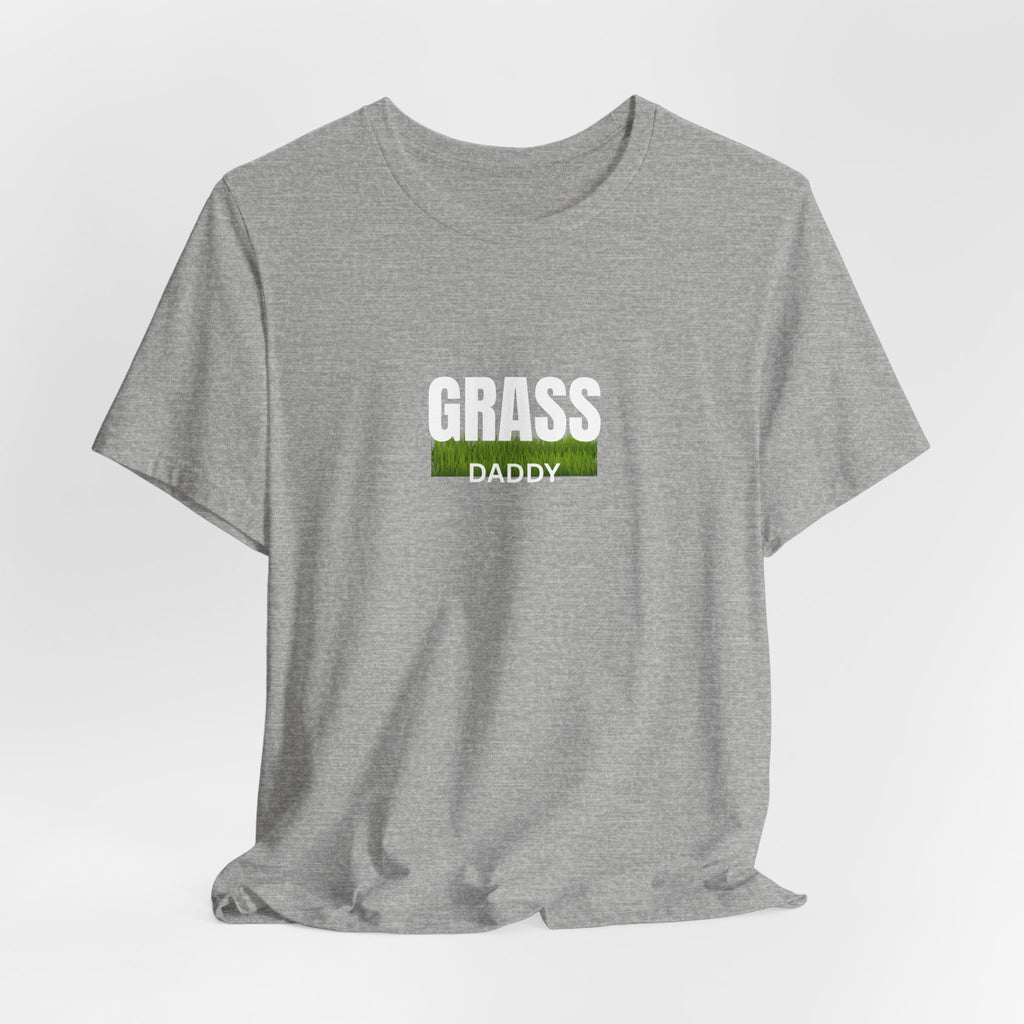 T-Shirt — 'Daddy' Grass Patch Minimalist Tee