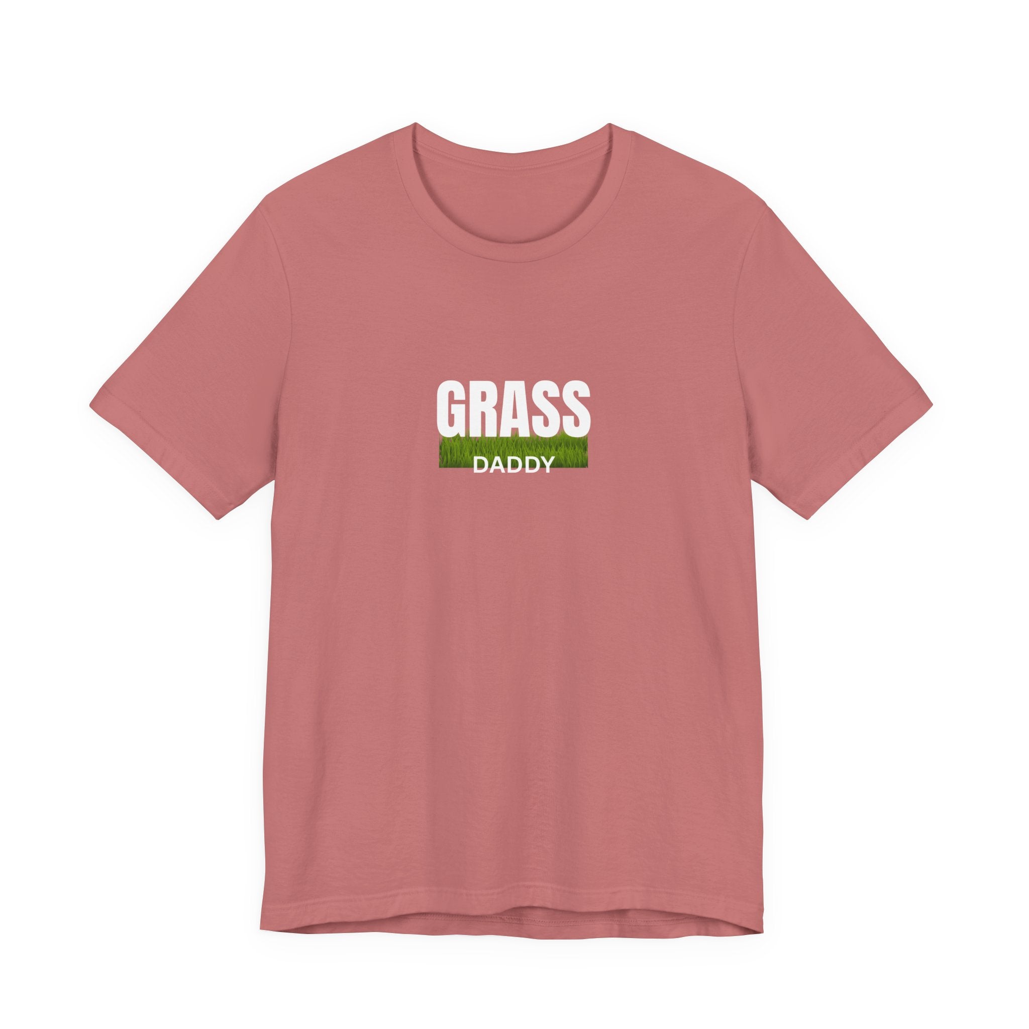 T-Shirt — 'Daddy' Grass Patch Minimalist Tee