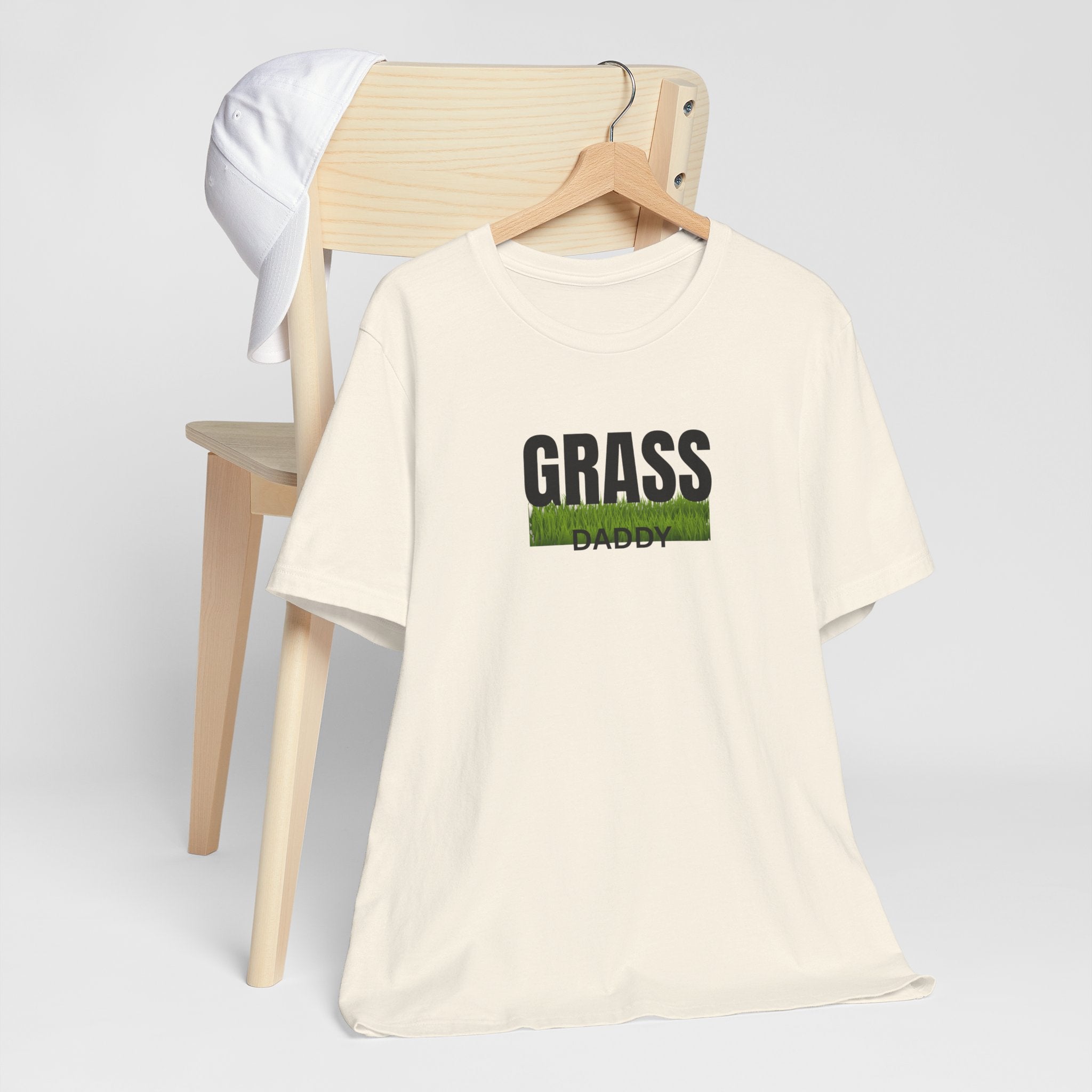 Grass Daddy T‑Shirt — Funny Lawn Care Dad Tee