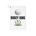 Bogey King Golf Towel – Funny Golf Gift, Novelty Clubhouse Towel with Ball Graphic