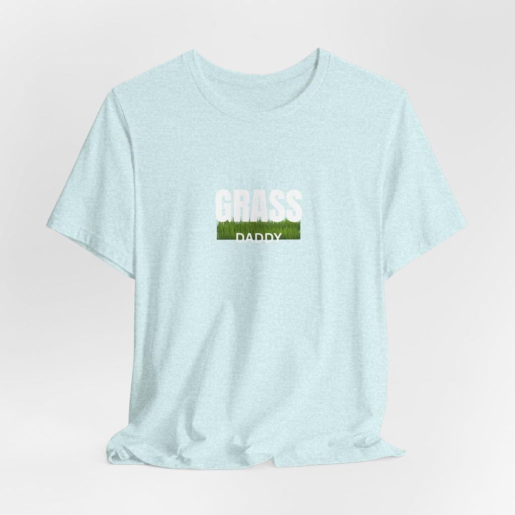 T-Shirt — 'Daddy' Grass Patch Minimalist Tee
