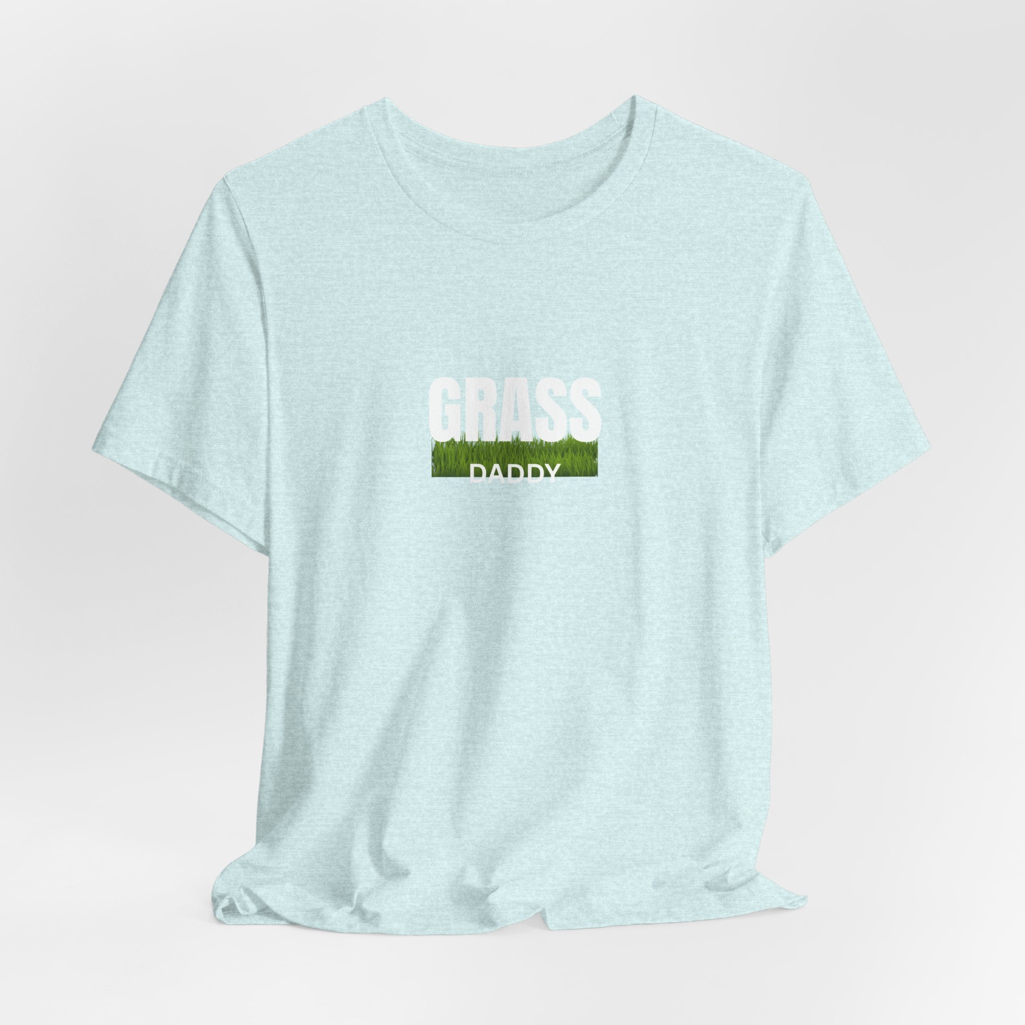 T-Shirt — 'Daddy' Grass Patch Minimalist Tee