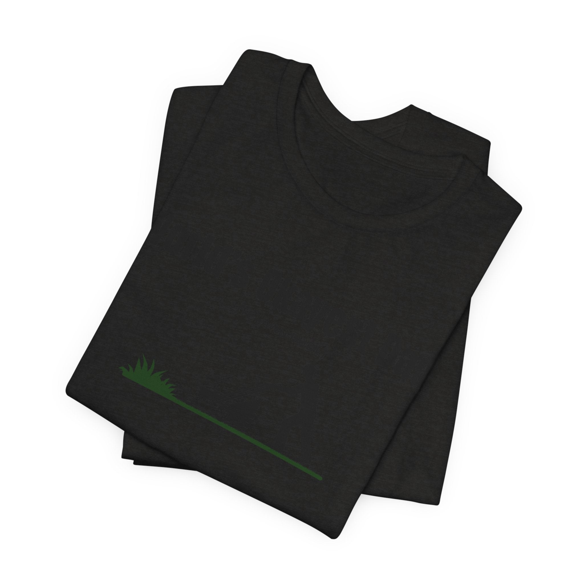 World's Okayest Dad Lawn Care T-Shirt — Funny Father's Day Gift