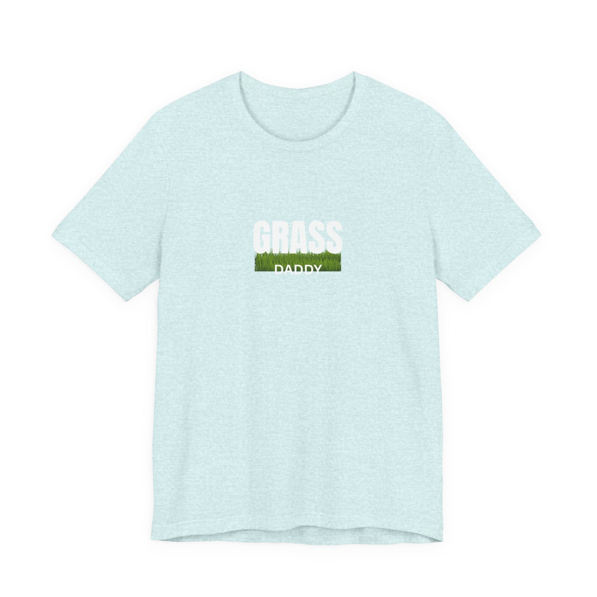 T-Shirt — 'Daddy' Grass Patch Minimalist Tee