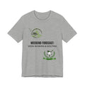 Weekend Forecast T‑Shirt: "100% Mowing & Golfing" Graphic Tee