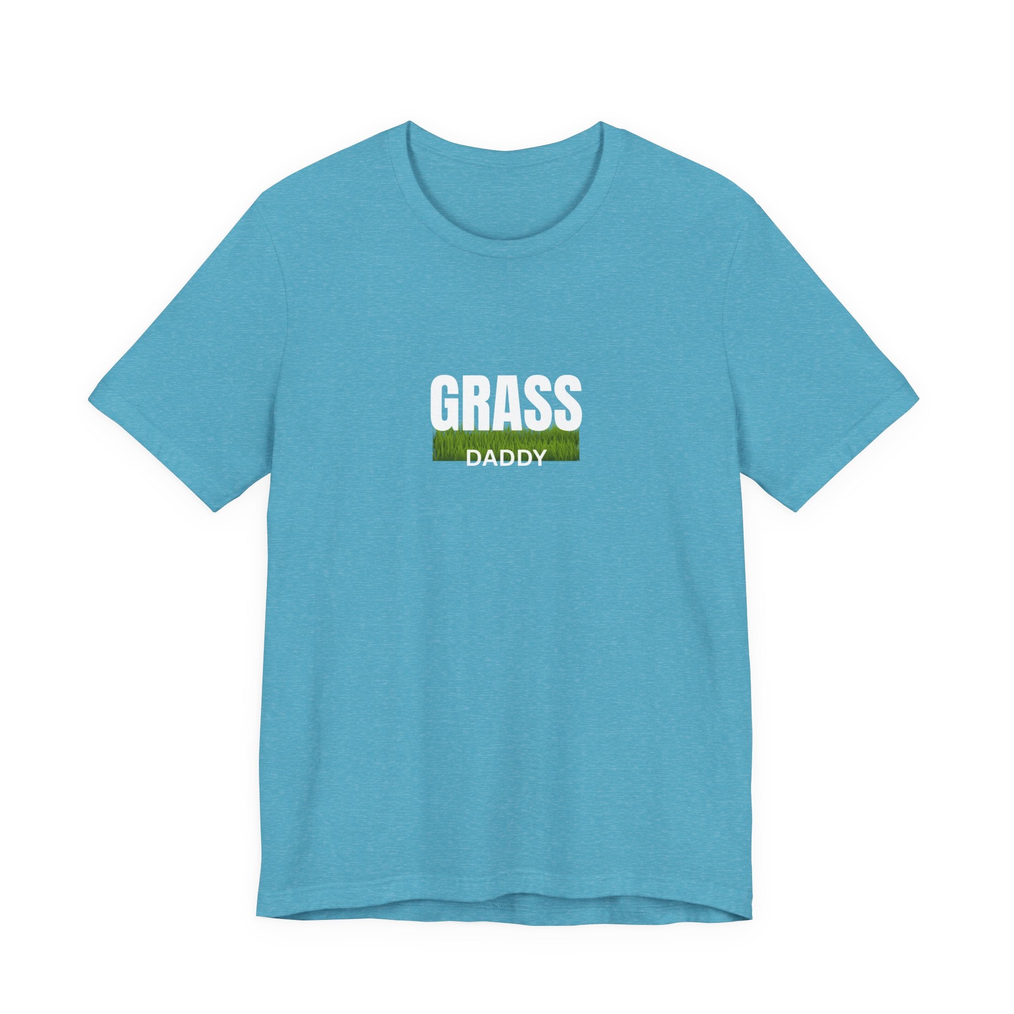 T-Shirt — 'Daddy' Grass Patch Minimalist Tee