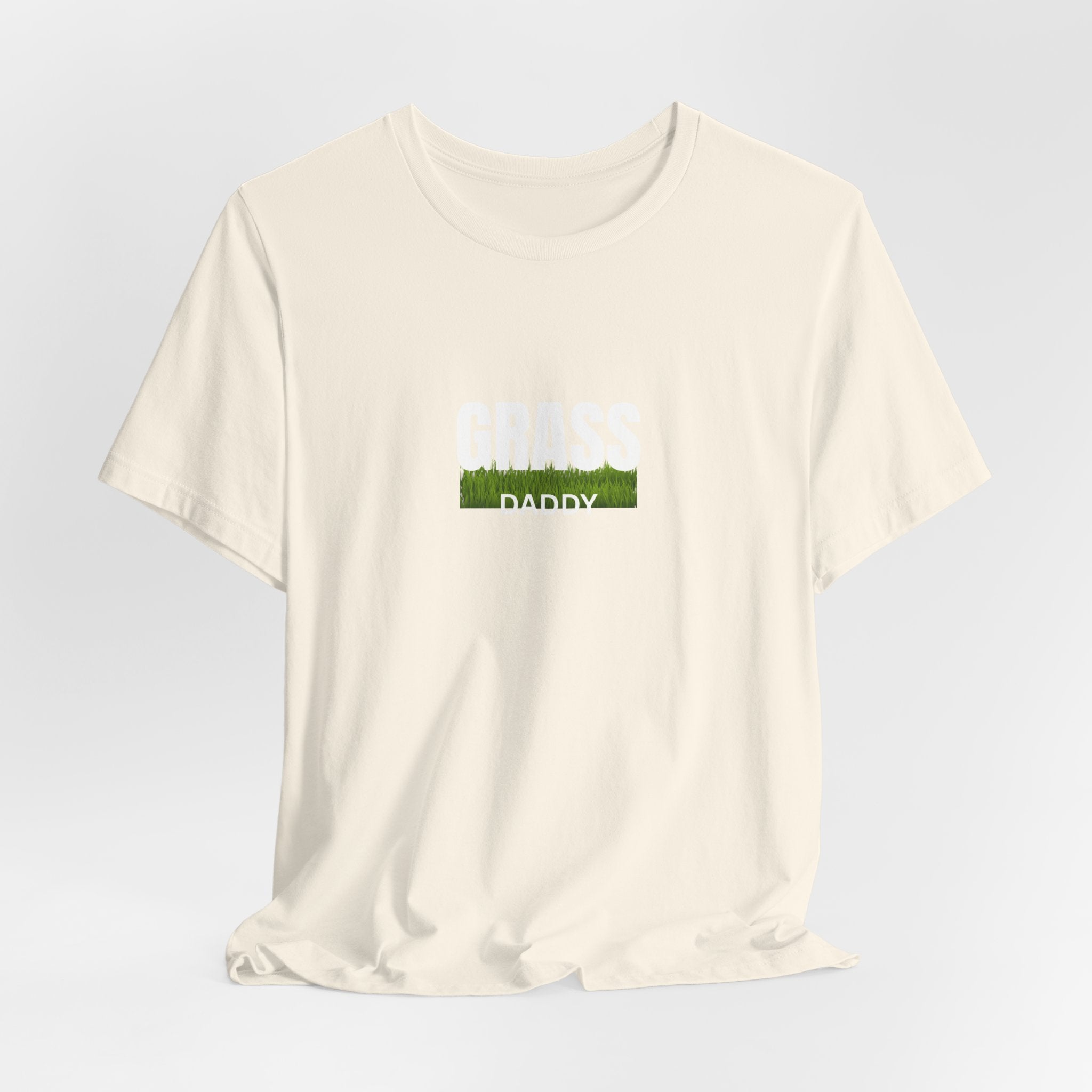 T-Shirt — 'Daddy' Grass Patch Minimalist Tee