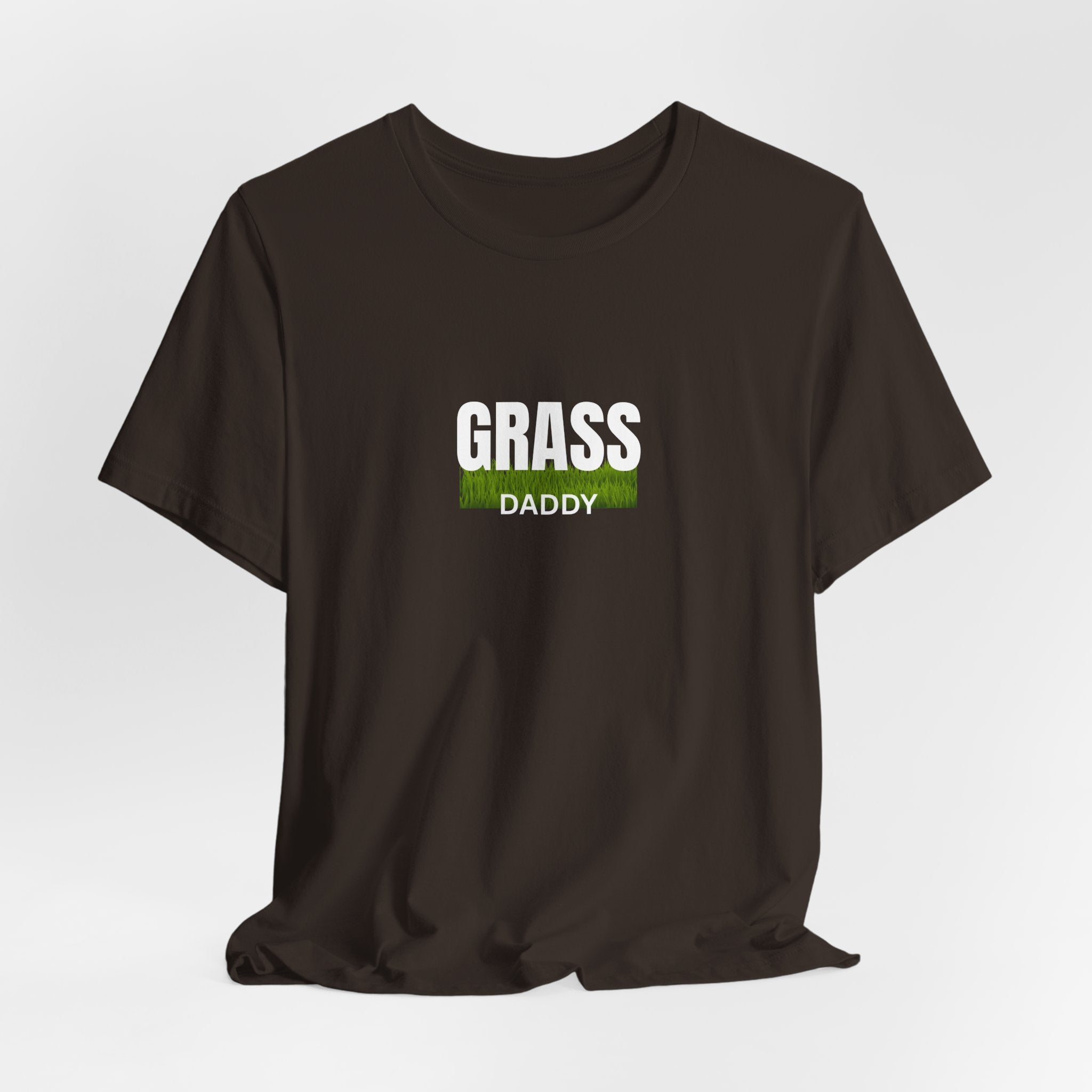 T-Shirt — 'Daddy' Grass Patch Minimalist Tee