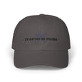 Golf Dad Cap - "I’d Rather Be Golfing" Embroidered Classic Dad Hat