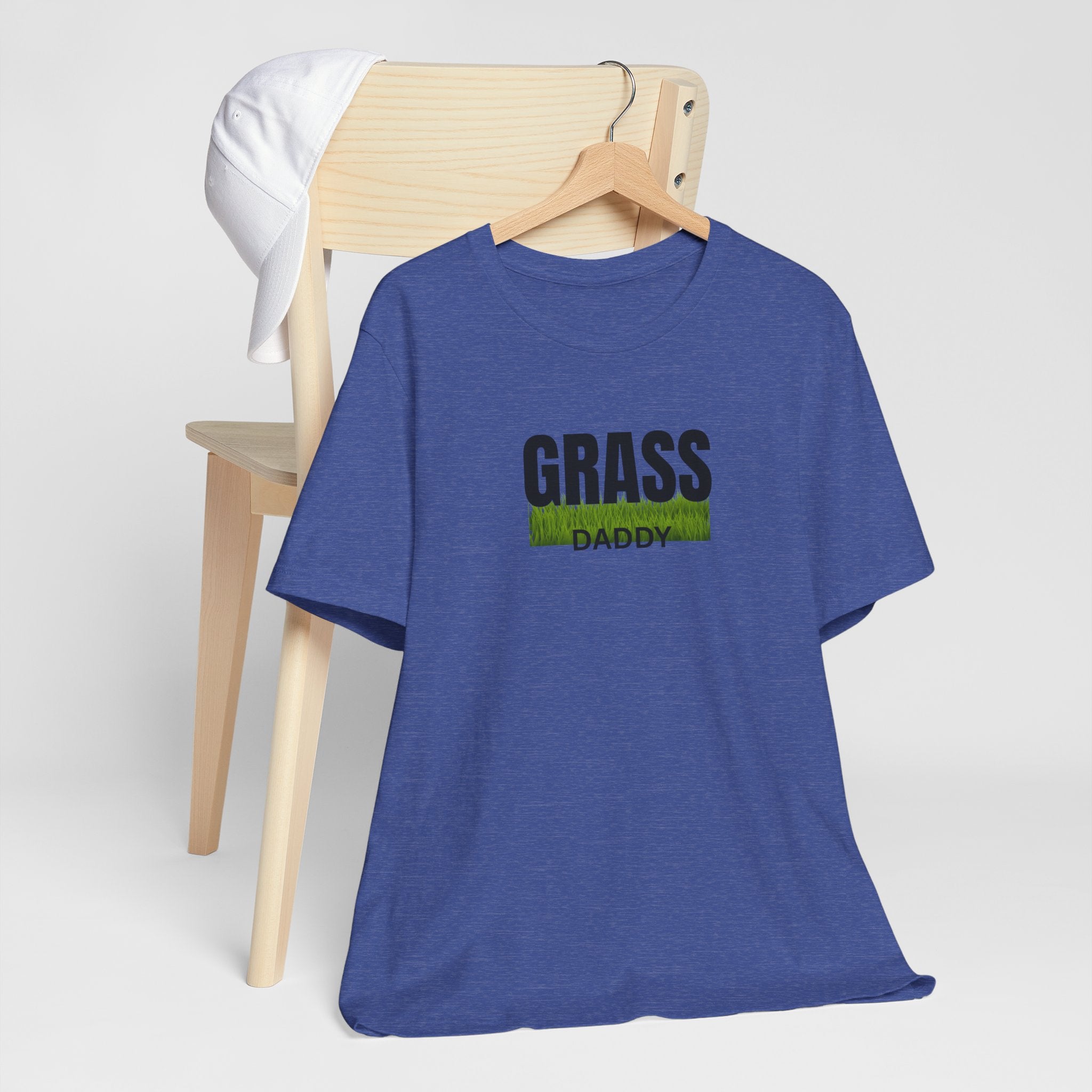 Grass Daddy T‑Shirt — Funny Lawn Care Dad Tee
