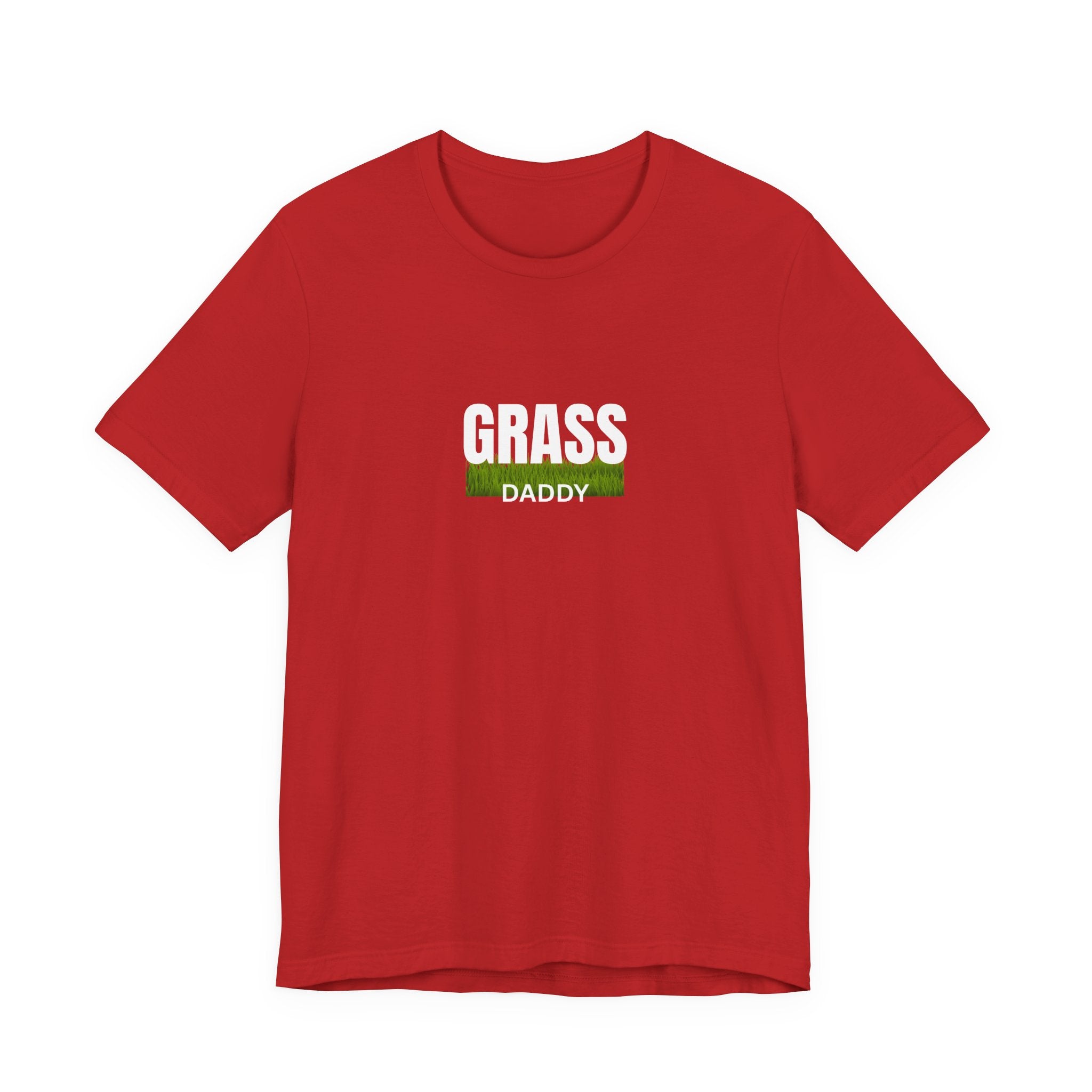 T-Shirt — 'Daddy' Grass Patch Minimalist Tee