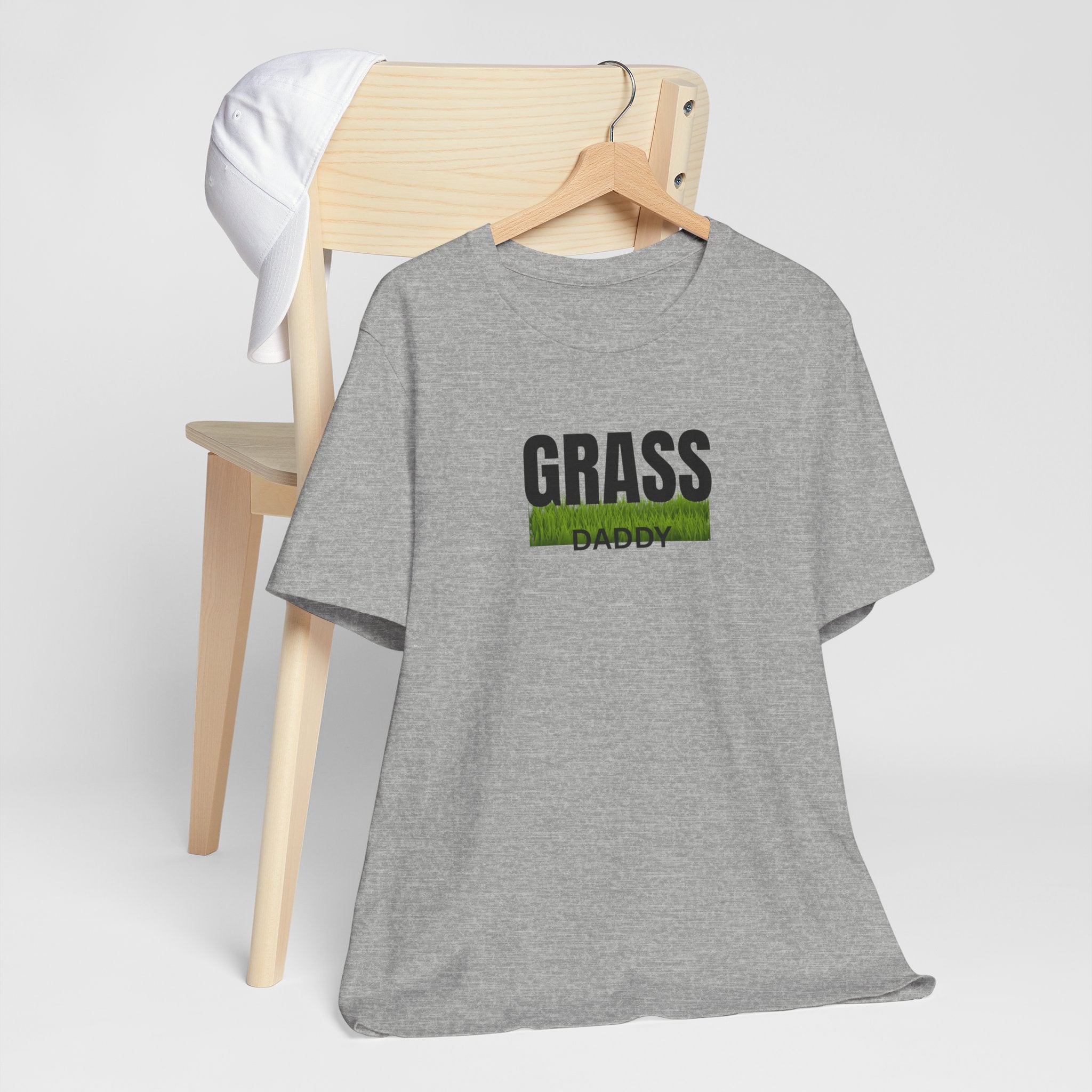 Grass Daddy T‑Shirt — Funny Lawn Care Dad Tee
