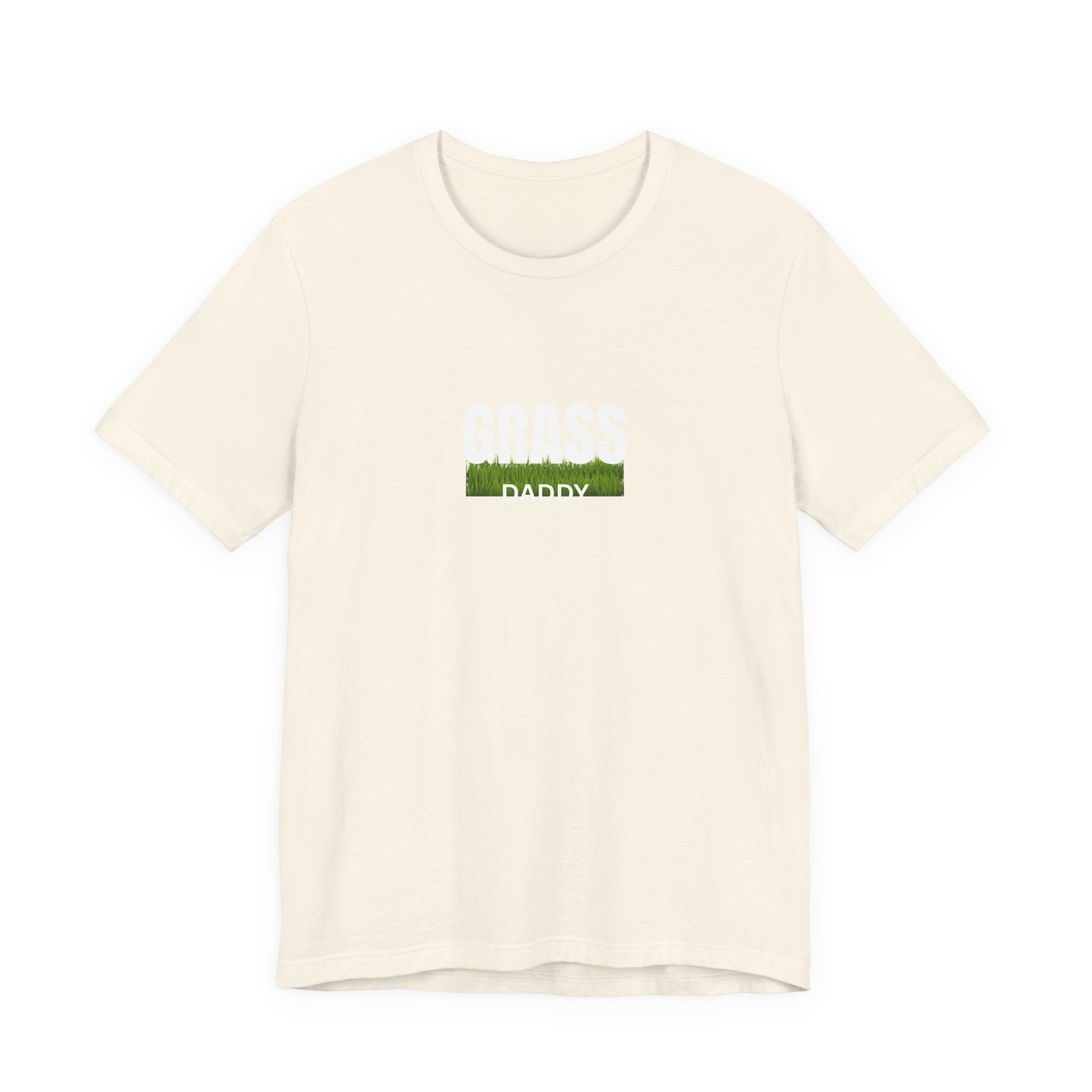 T-Shirt — 'Daddy' Grass Patch Minimalist Tee