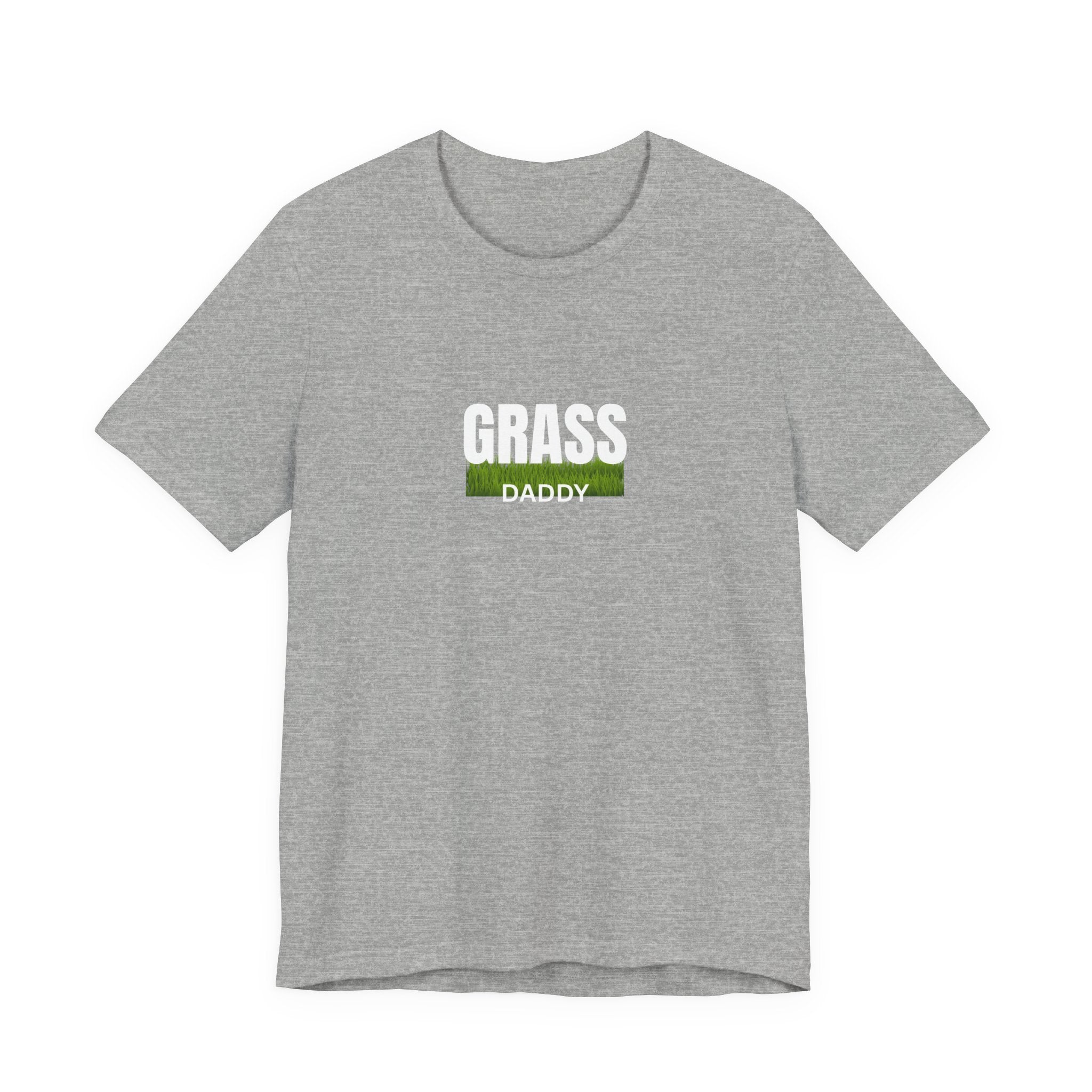 T-Shirt — 'Daddy' Grass Patch Minimalist Tee