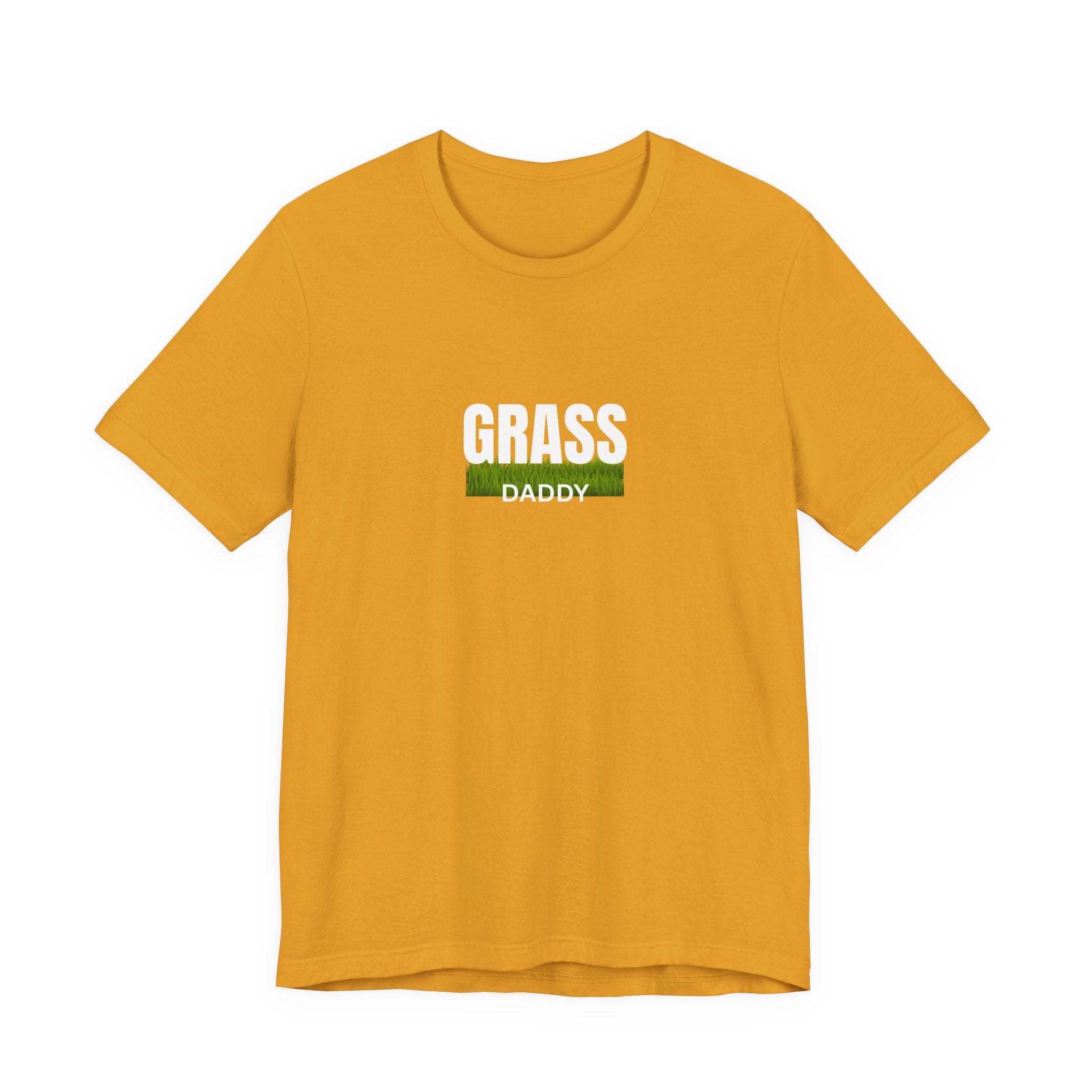 T-Shirt — 'Daddy' Grass Patch Minimalist Tee