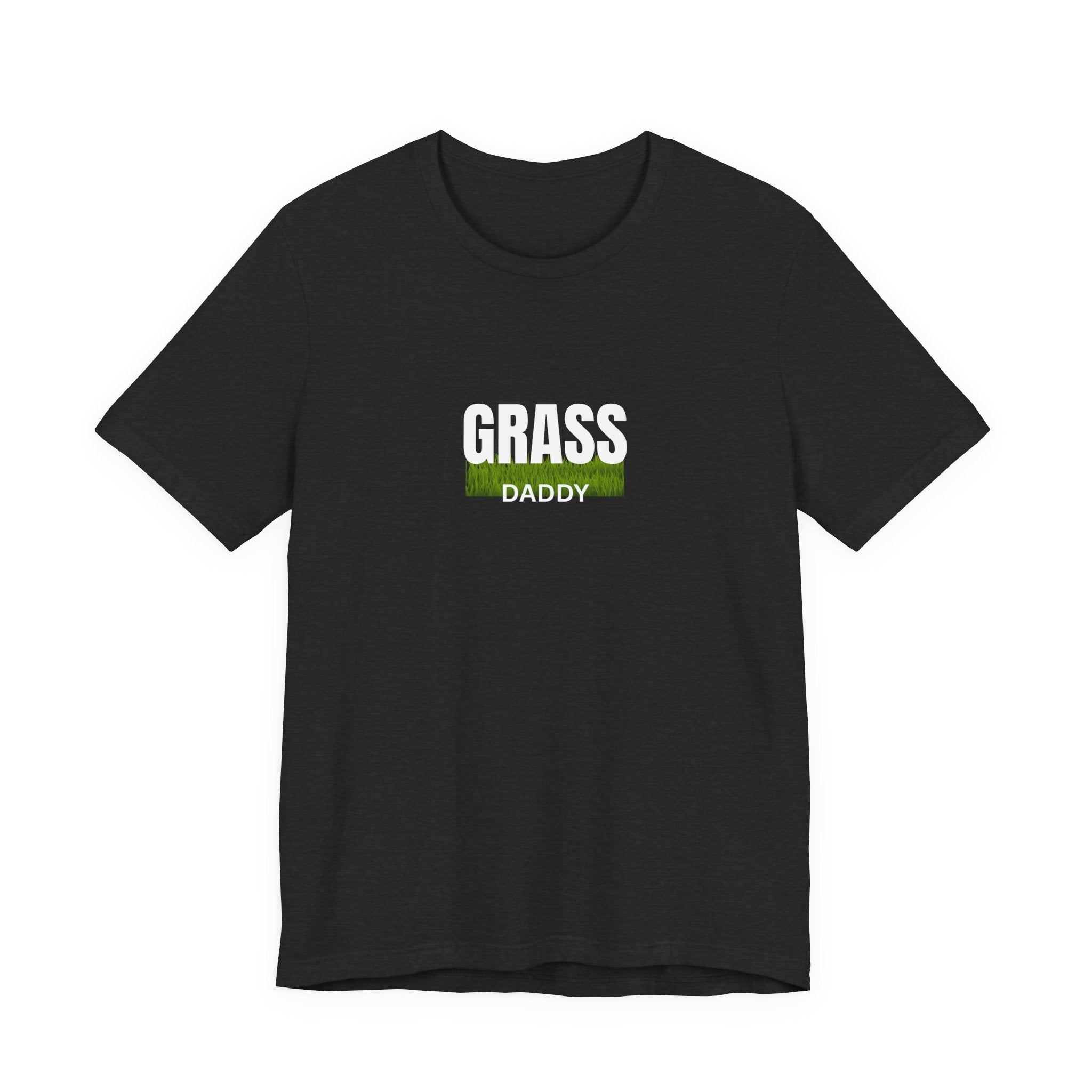 T-Shirt — 'Daddy' Grass Patch Minimalist Tee
