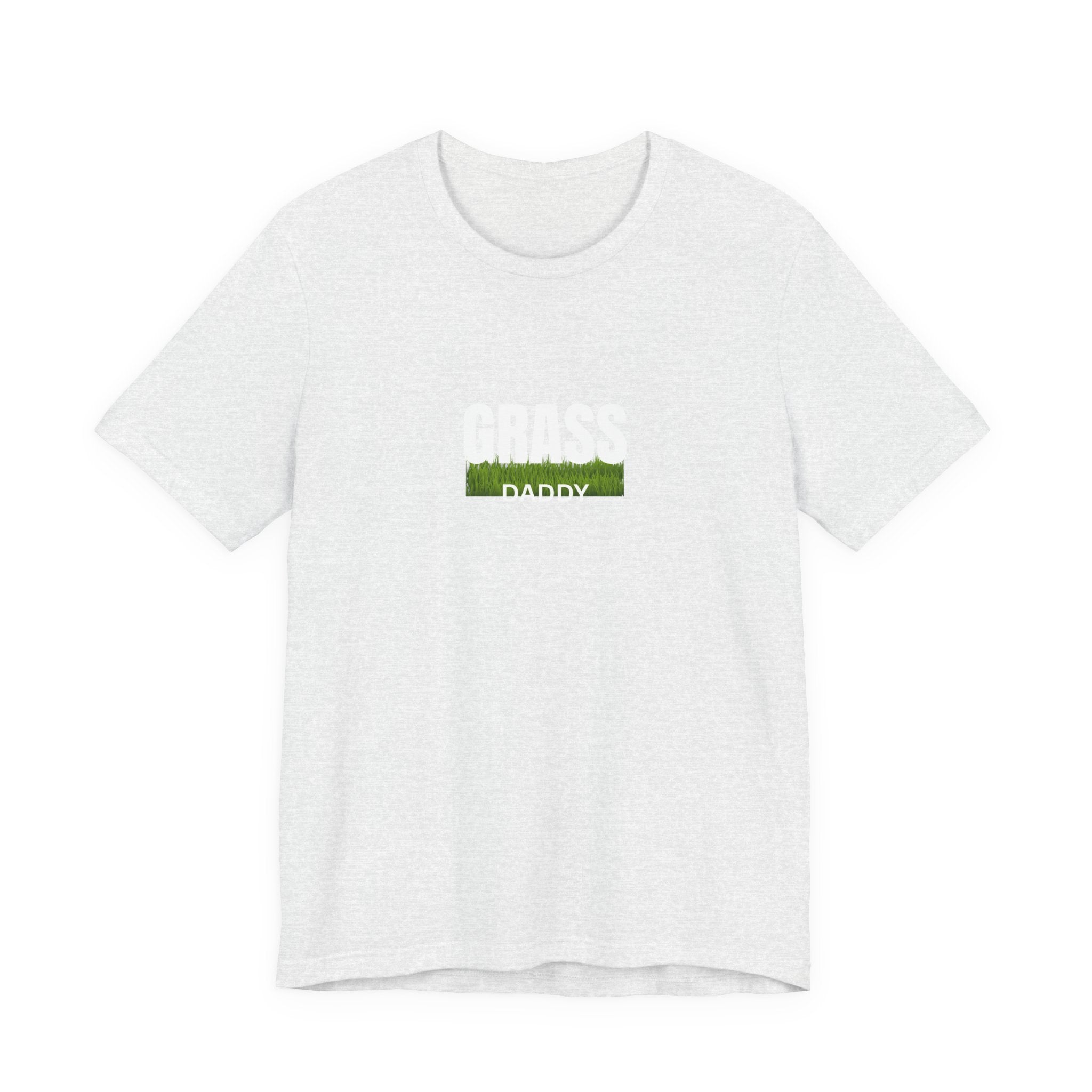 T-Shirt — 'Daddy' Grass Patch Minimalist Tee
