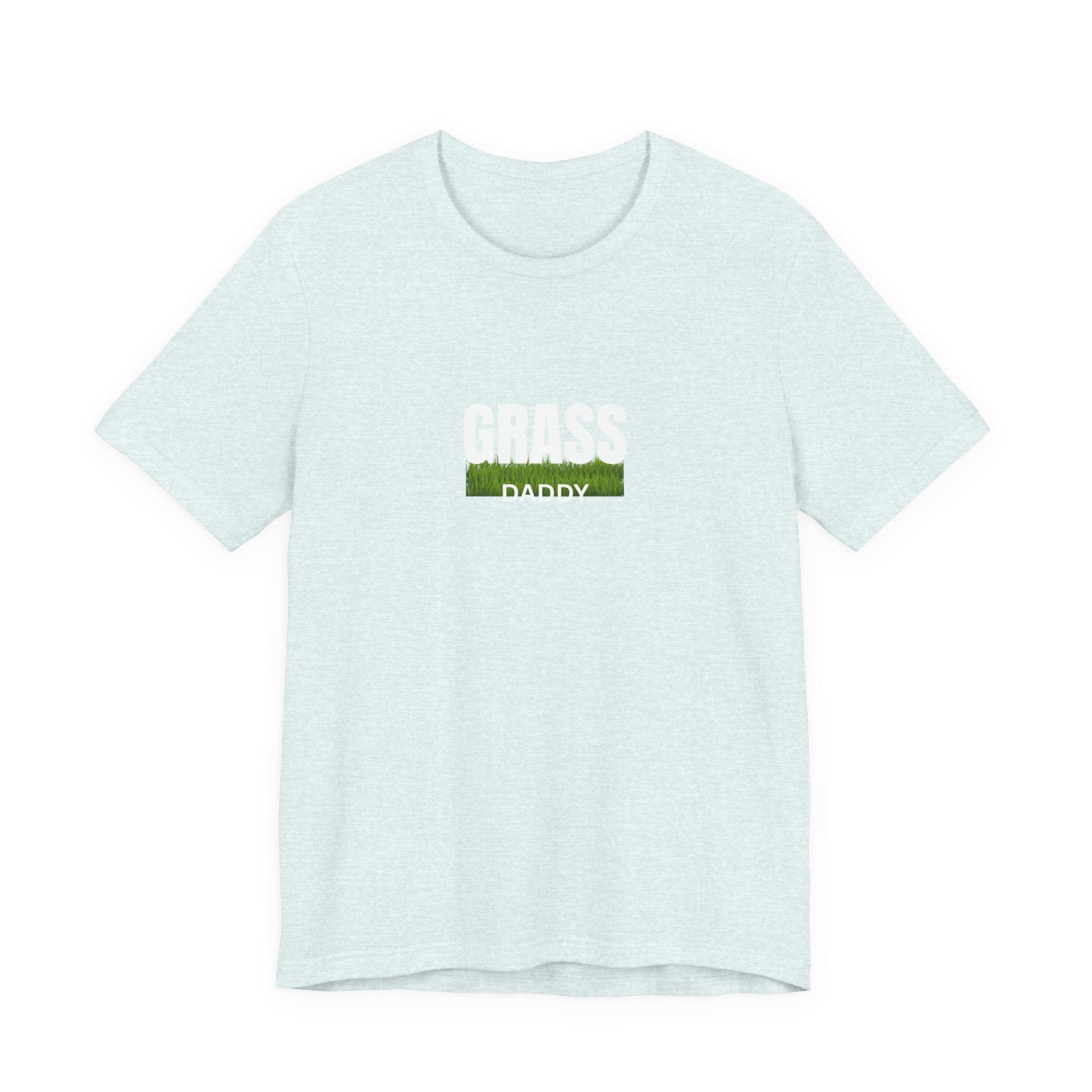 T-Shirt — 'Daddy' Grass Patch Minimalist Tee