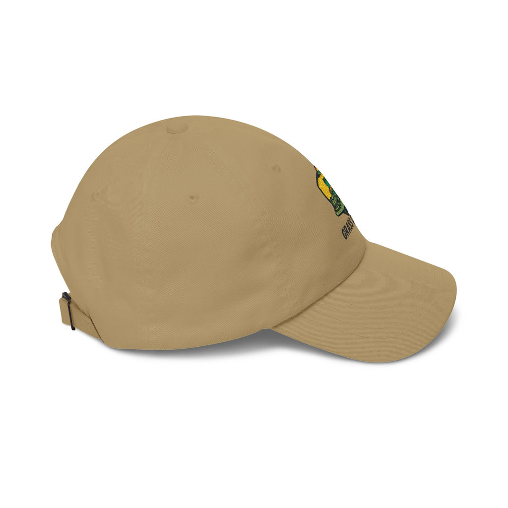 Dad Cap — "Grass Daddy" Embroidered Cotton Baseball Hat