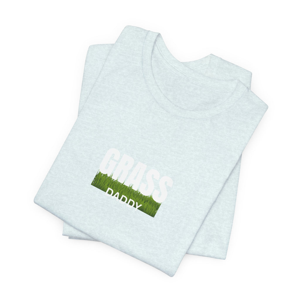 T-Shirt — 'Daddy' Grass Patch Minimalist Tee