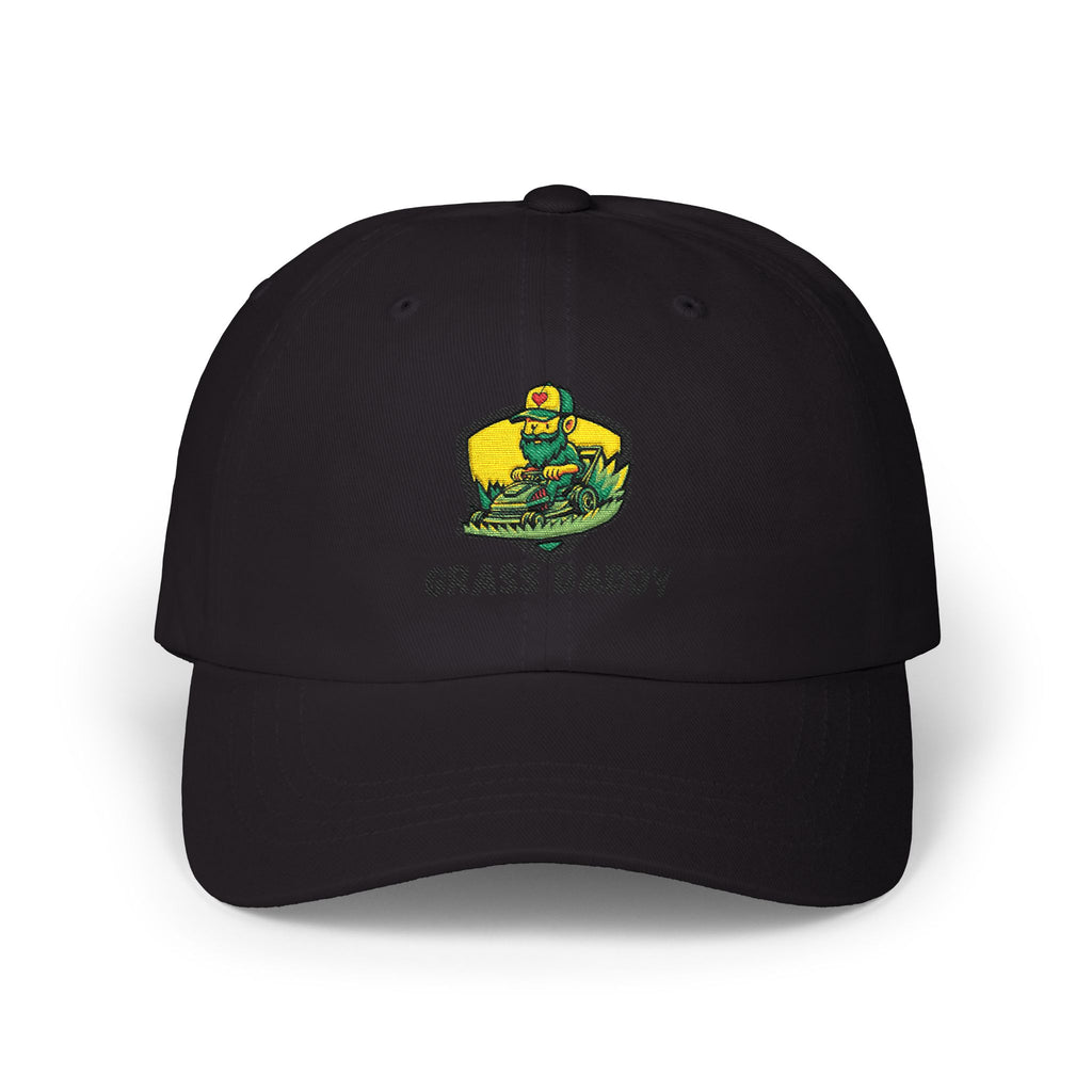 Dad Cap — "Grass Daddy" Embroidered Cotton Baseball Hat