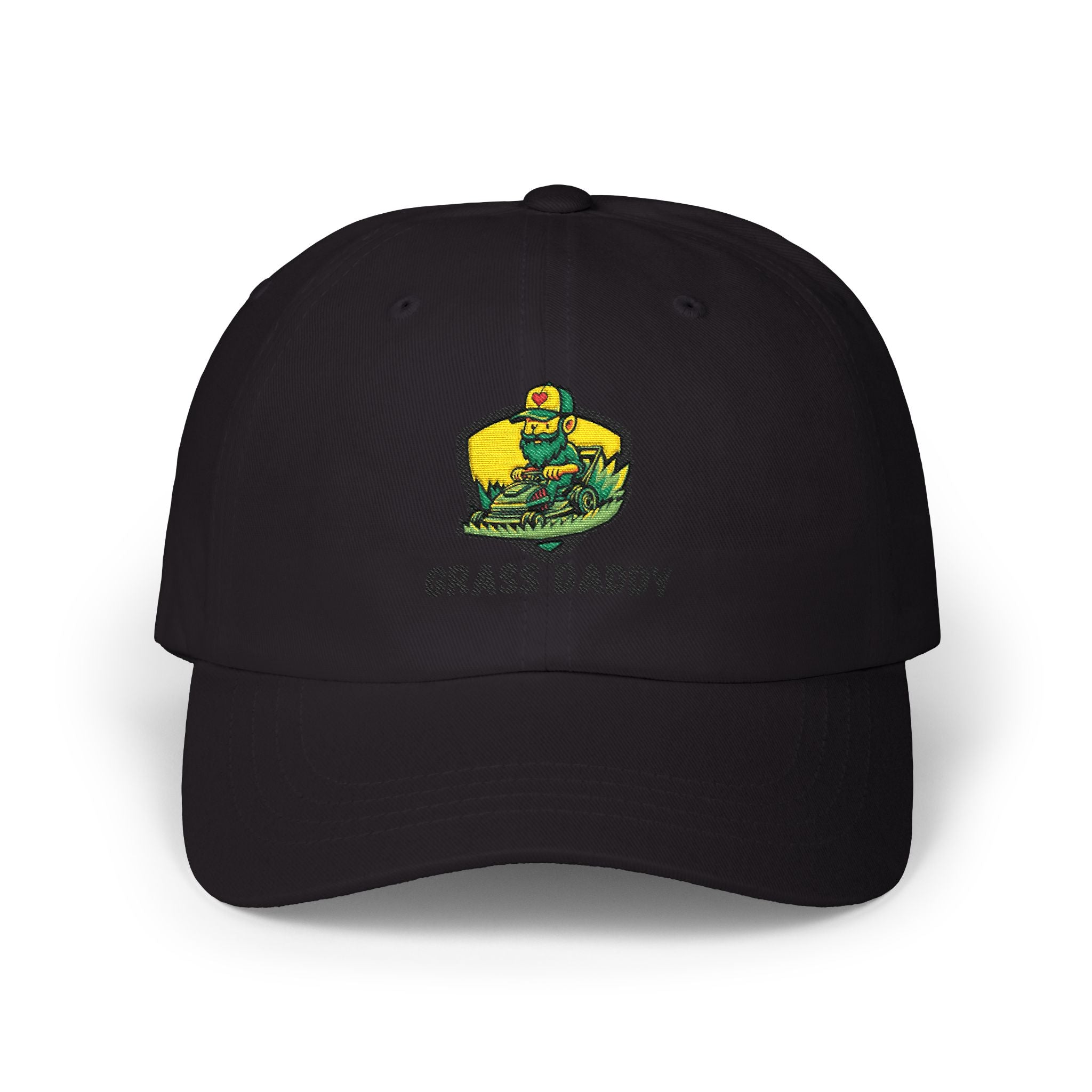 Dad Cap — "Grass Daddy" Embroidered Cotton Baseball Hat