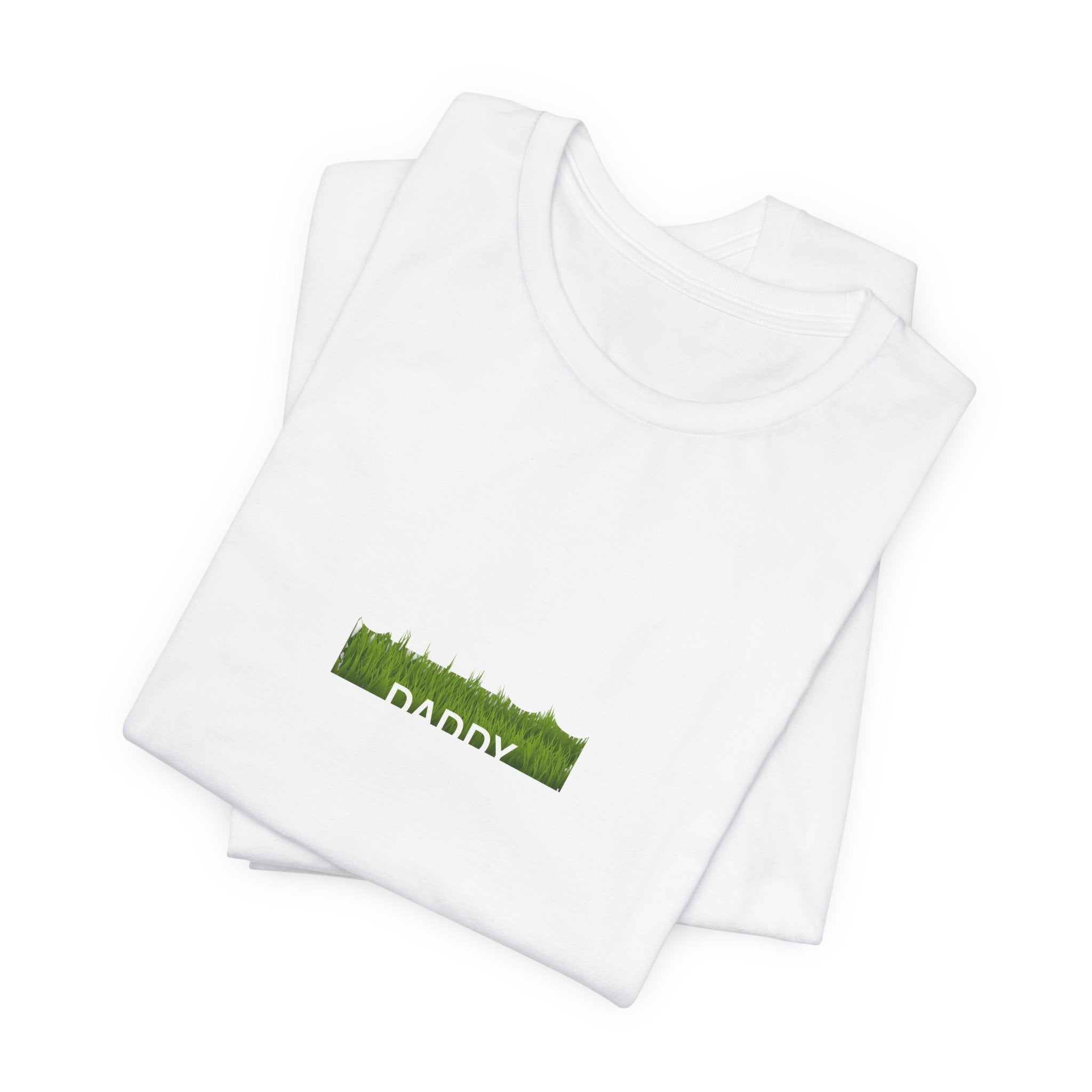 T-Shirt — 'Daddy' Grass Patch Minimalist Tee