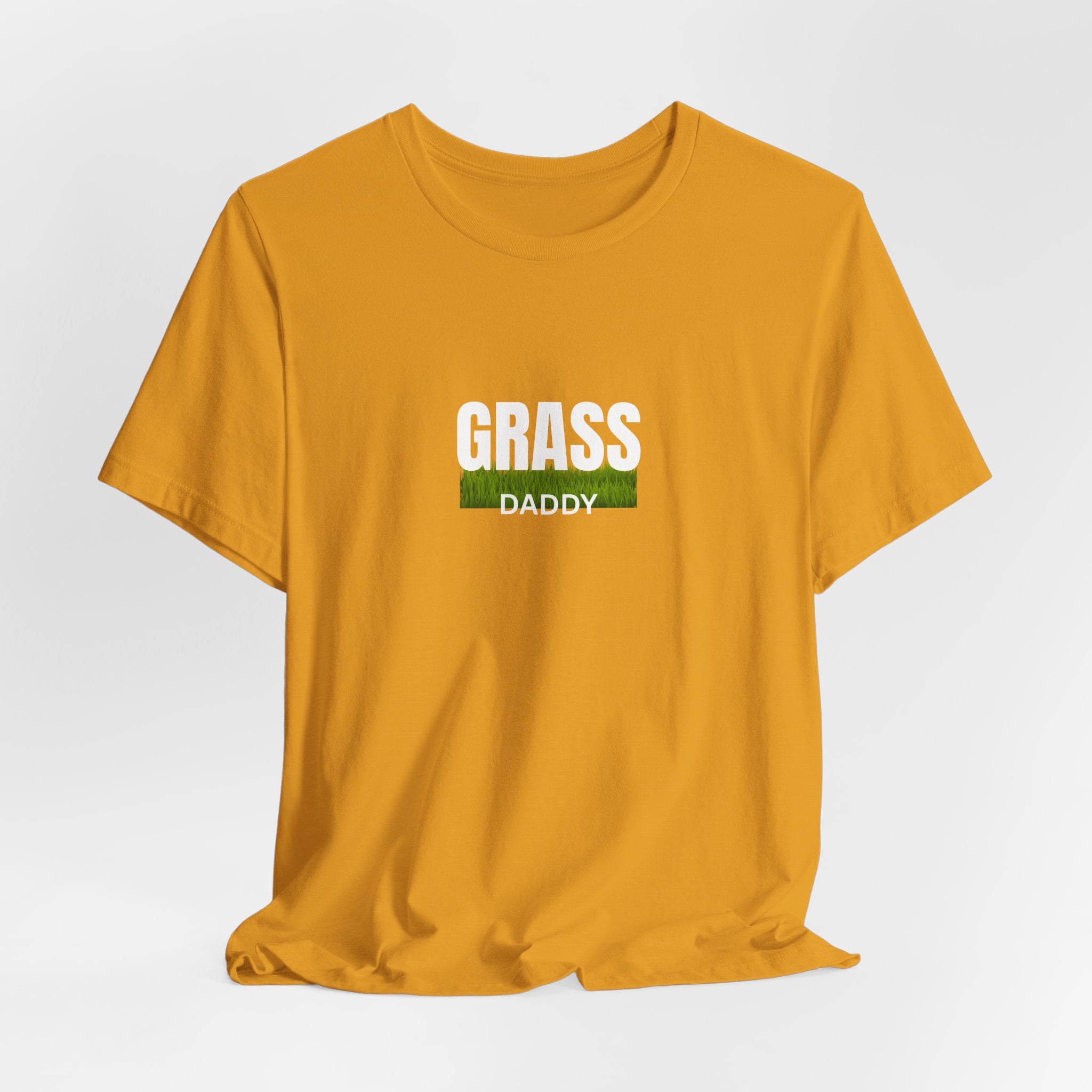 T-Shirt — 'Daddy' Grass Patch Minimalist Tee