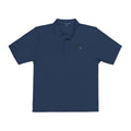 Embroidered Polo Shirt — “Just Go For It” Minimalist Golf Logo