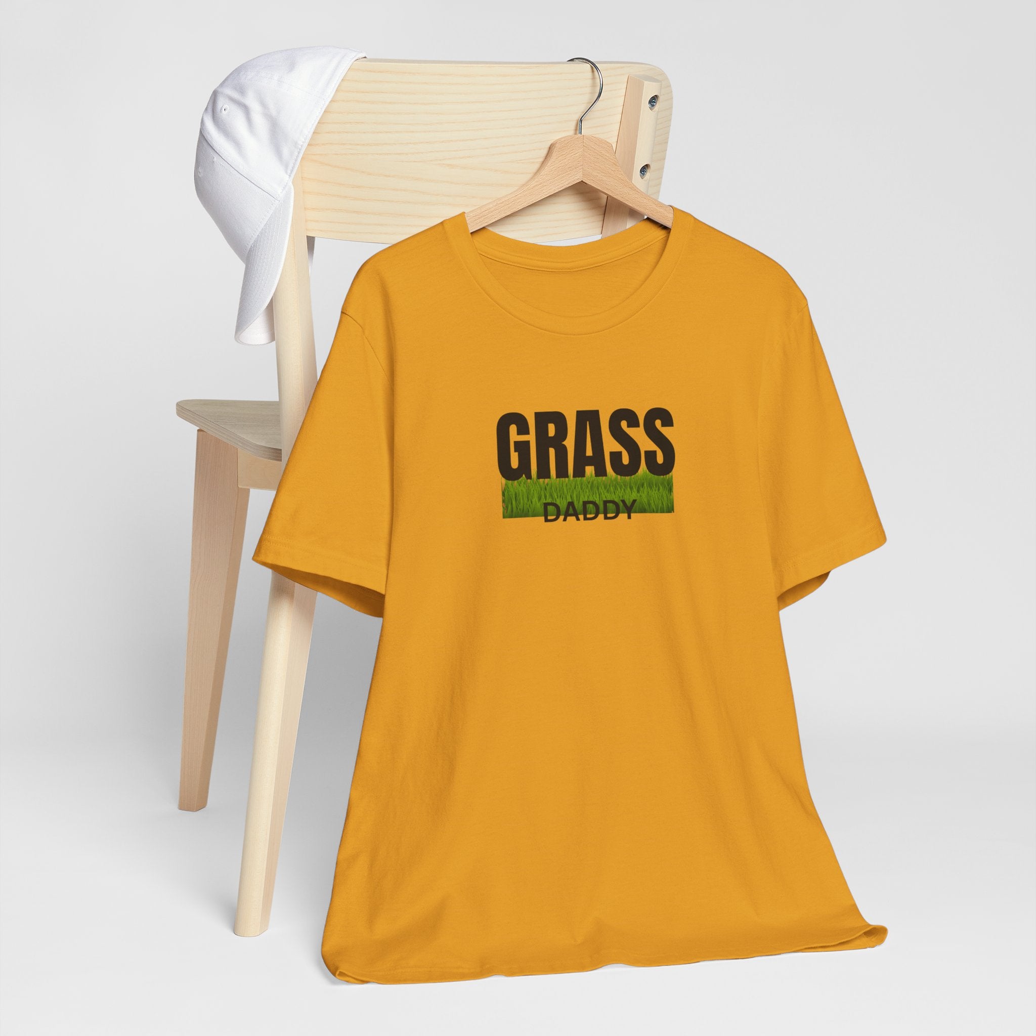 Grass Daddy T‑Shirt — Funny Lawn Care Dad Tee