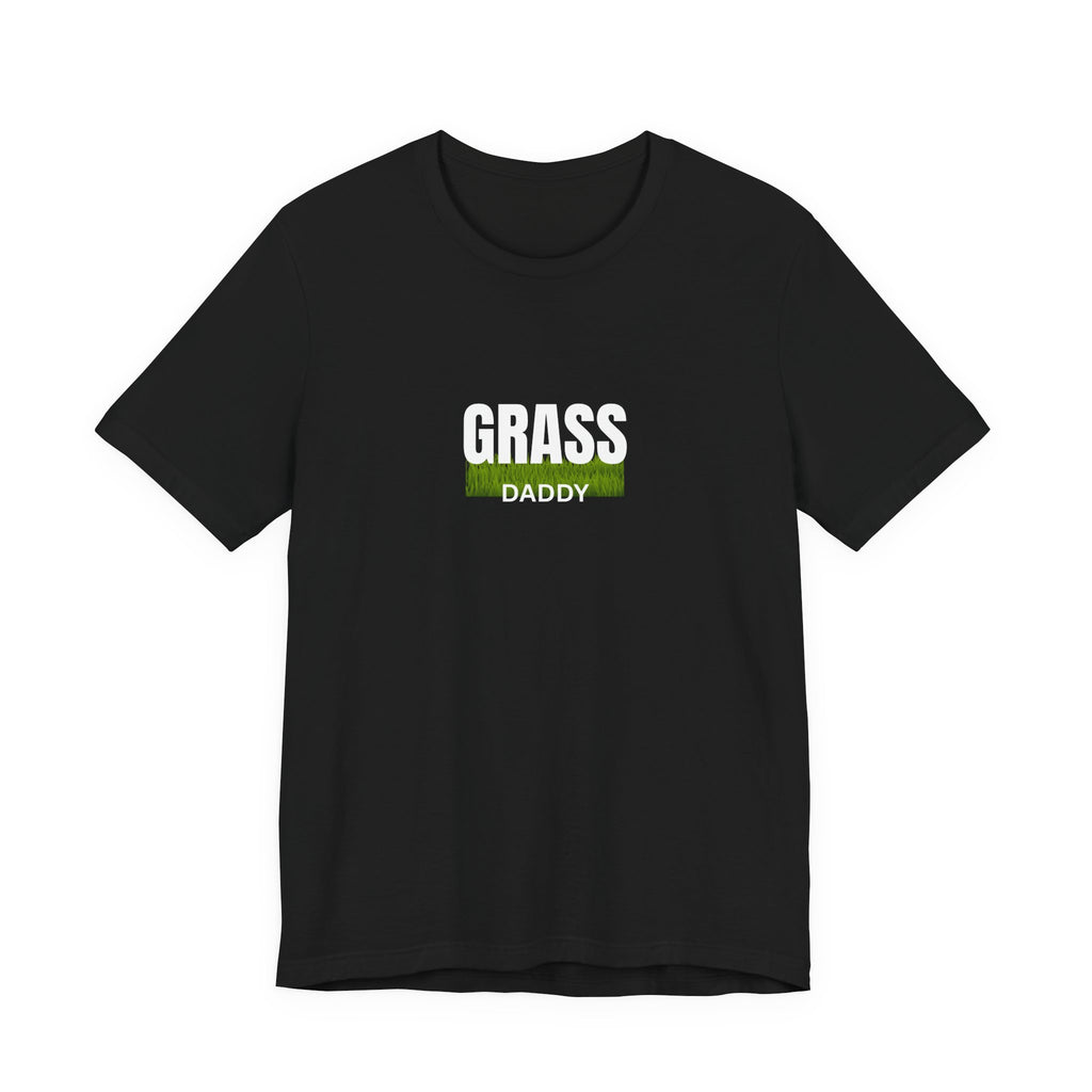 T-Shirt — 'Daddy' Grass Patch Minimalist Tee