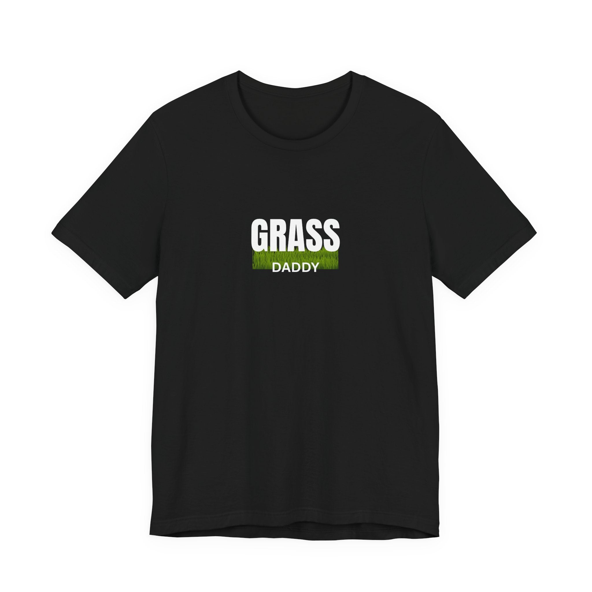 T-Shirt — 'Daddy' Grass Patch Minimalist Tee