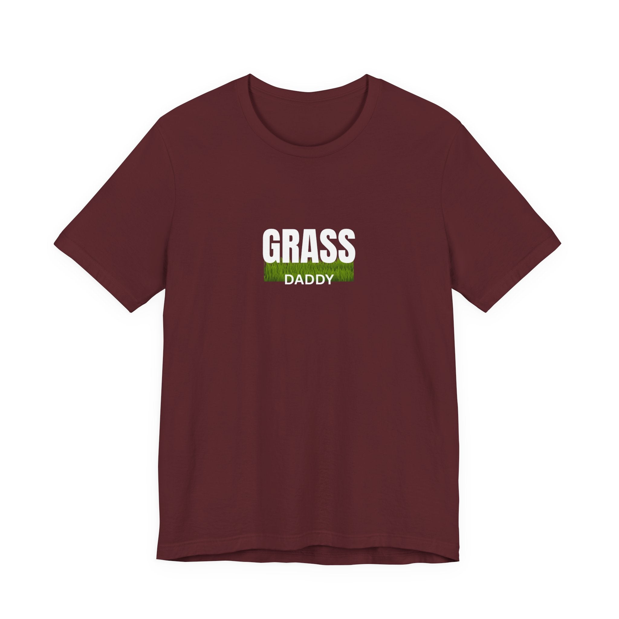T-Shirt — 'Daddy' Grass Patch Minimalist Tee