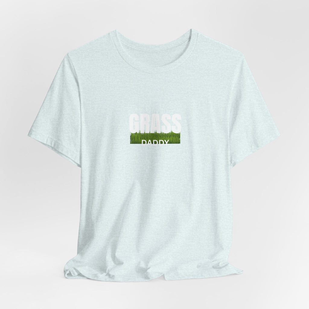 T-Shirt — 'Daddy' Grass Patch Minimalist Tee